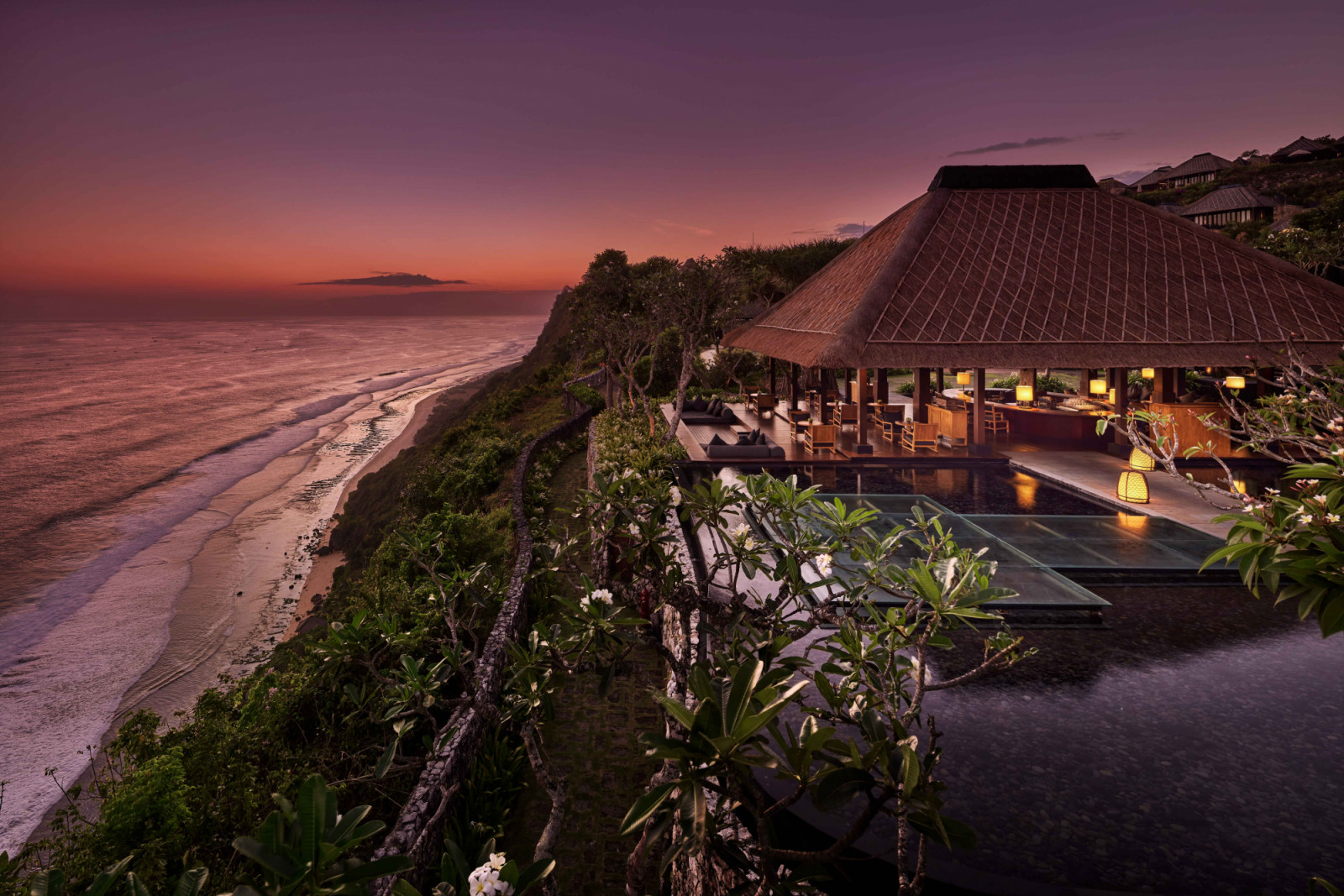 Salah satu senja yang tidak terlupakan di Bvlgari Resort Bali