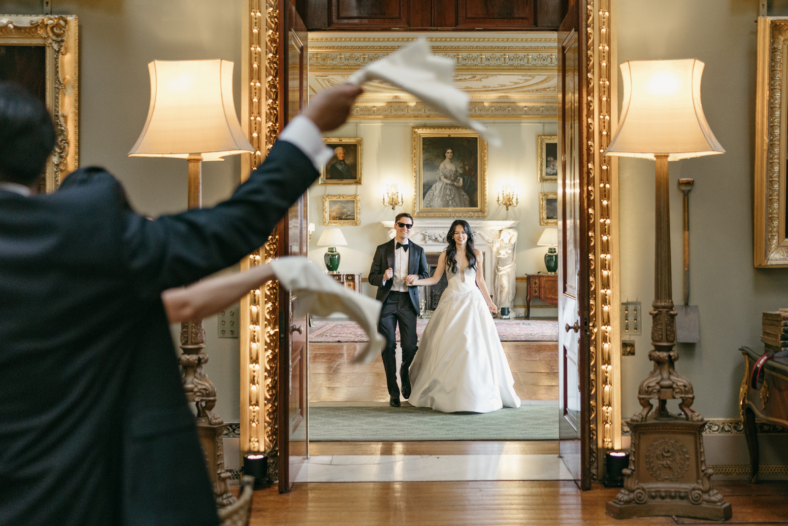 The newlyweds