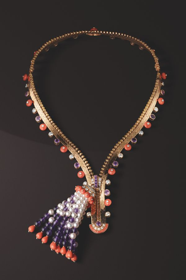 A Zip Couture necklace