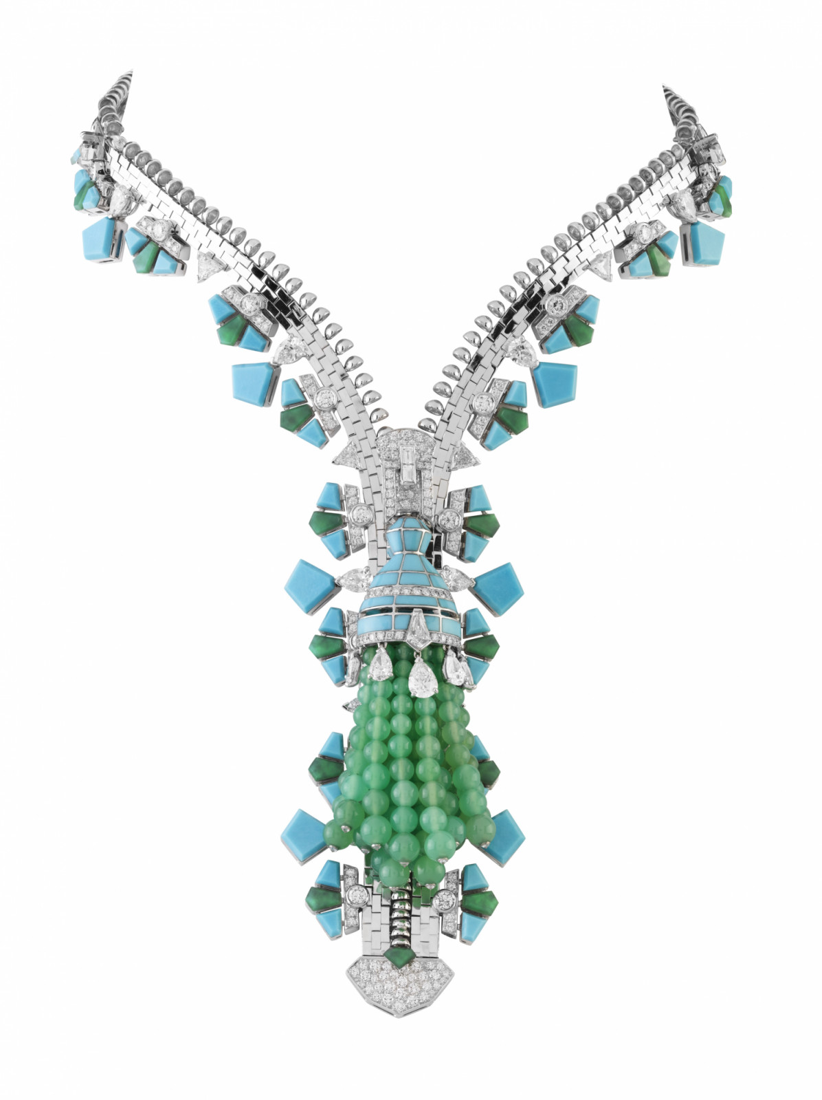 A Zip Antique necklace