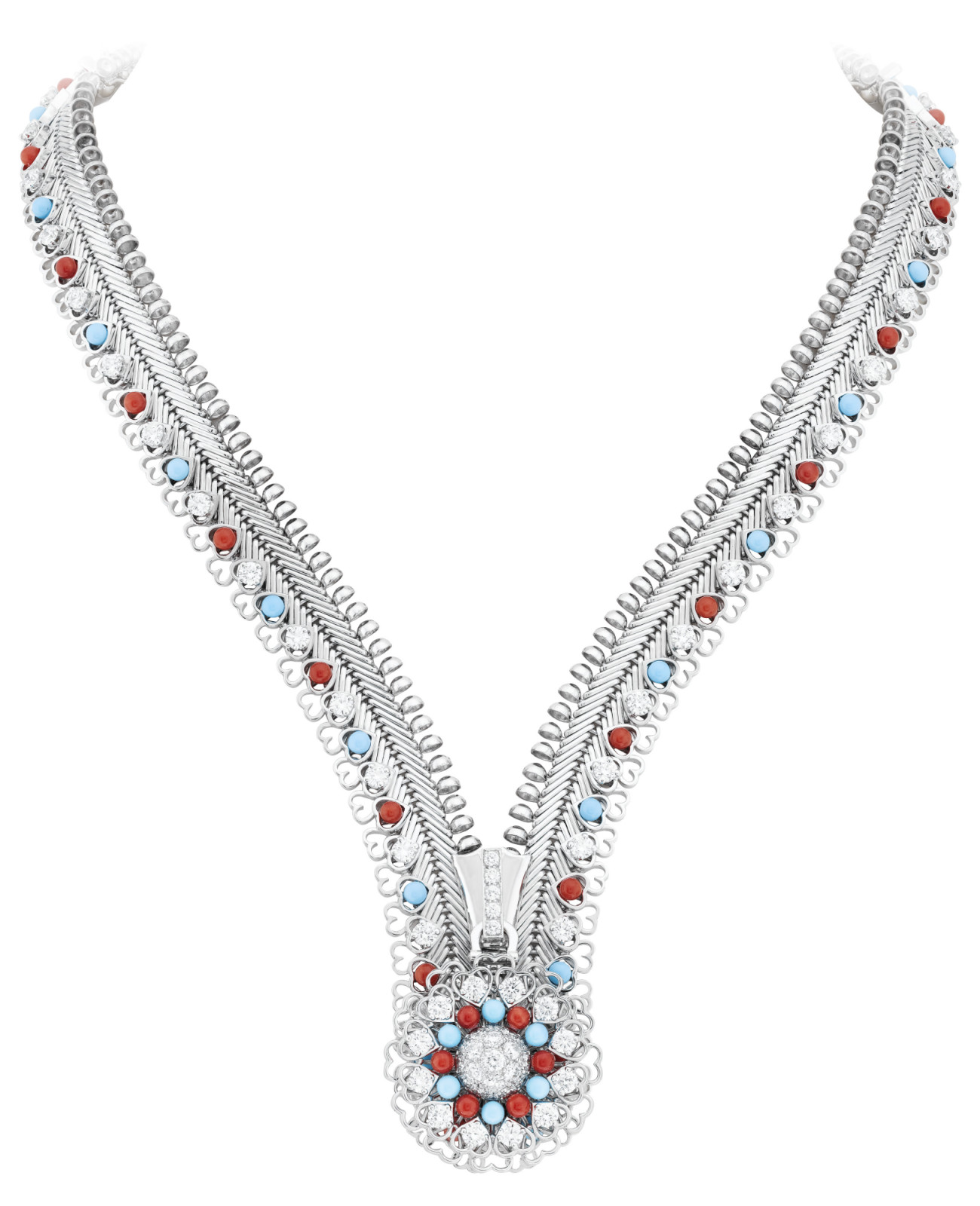 The Zip necklace is a testament to Van Cleef & Arpels' artistry