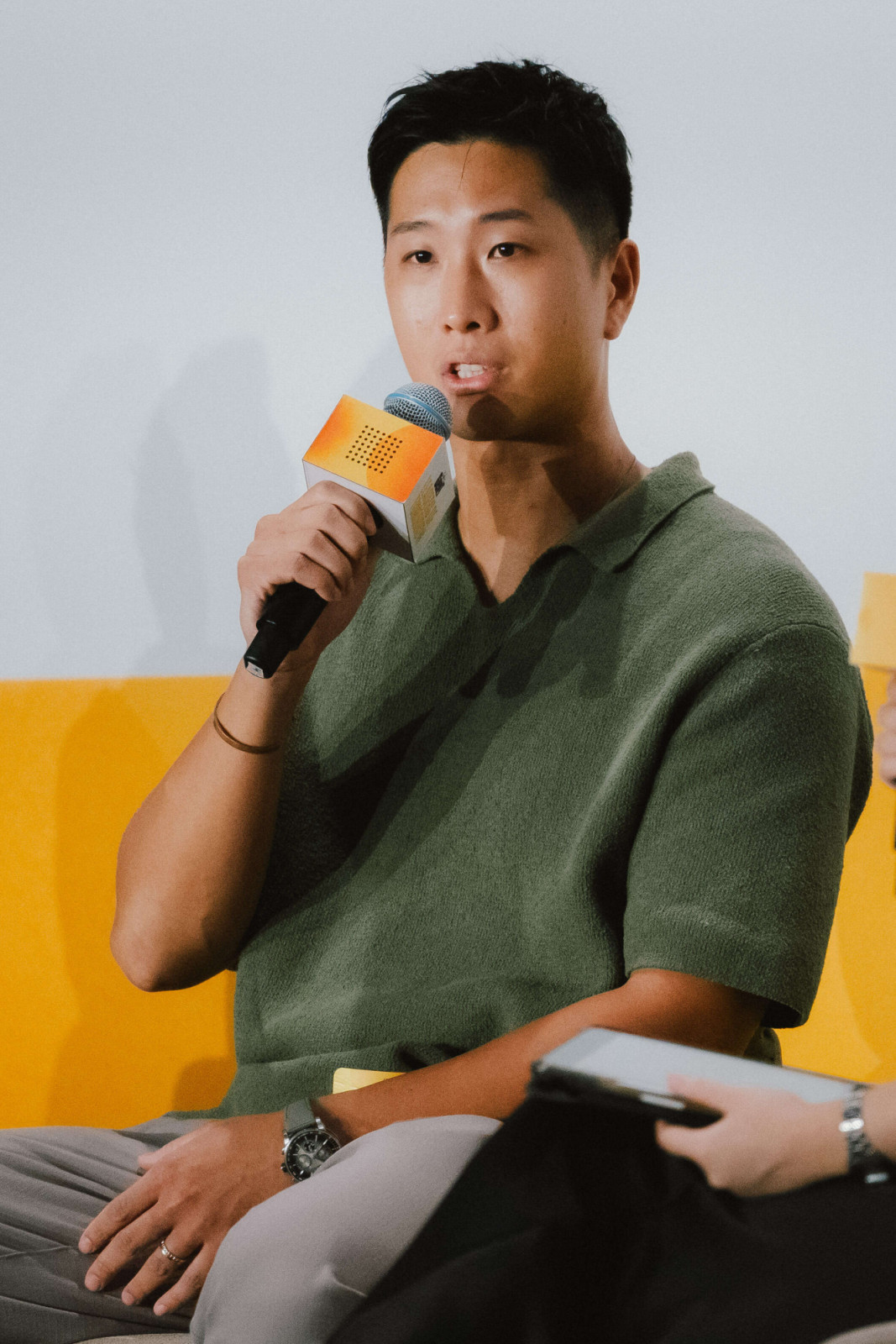 Wan shares his experience scaling up his event company Hybrid Group over the last decade (Photo: Jeffrey Hui)