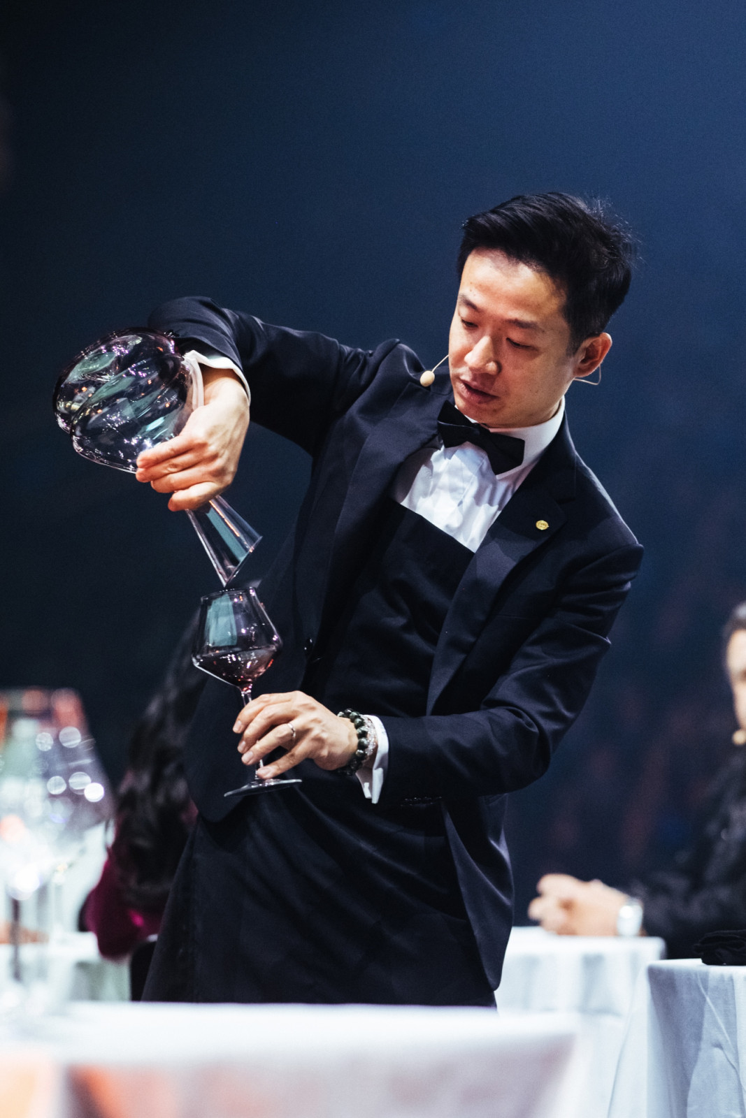 Choi is the first representative from Hong Kong and China to reach the finals at the prestigious 2023 Association de la Sommellerie Internationale (ASI) Best Sommelier of the World contest (Photo: ASI, HrvProd) Reeze Choi sommelier wine japan japanese wine vinoble