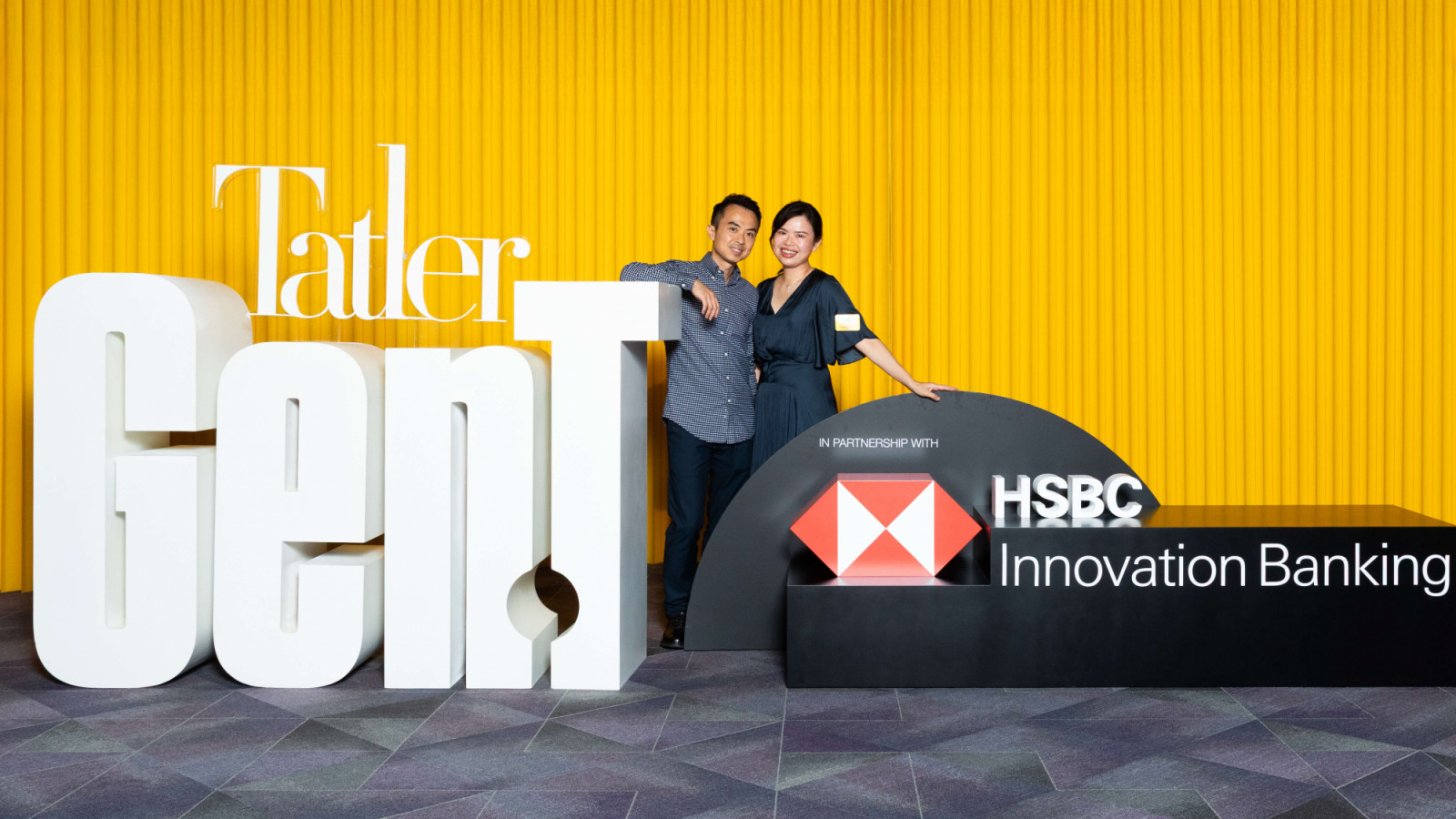 Ruby Chui, founder and partner of Brandnographer, and her guest Harry Yiu (Photo: Carlos Hui)