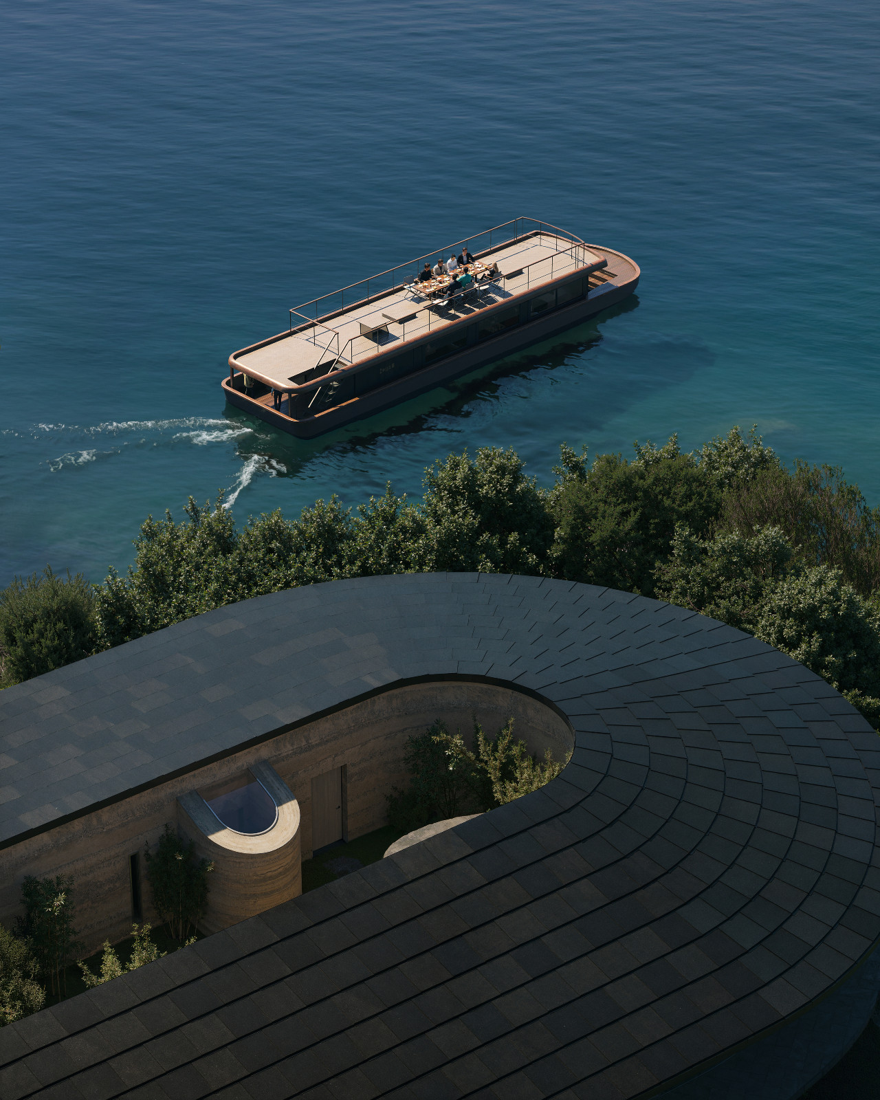 The traditional Japanese Yakatabune boat is among the luxury transport coming up in the Not A Garage pipeline