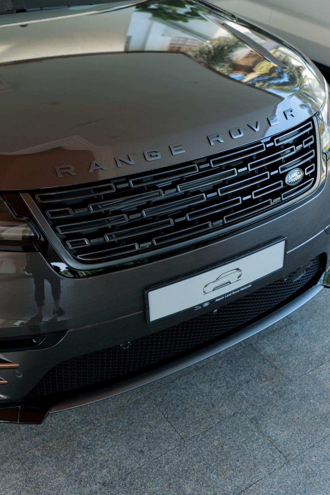The Jaguar Land Rover part of the Sime Motors display at Tatler Adrenaline 2025