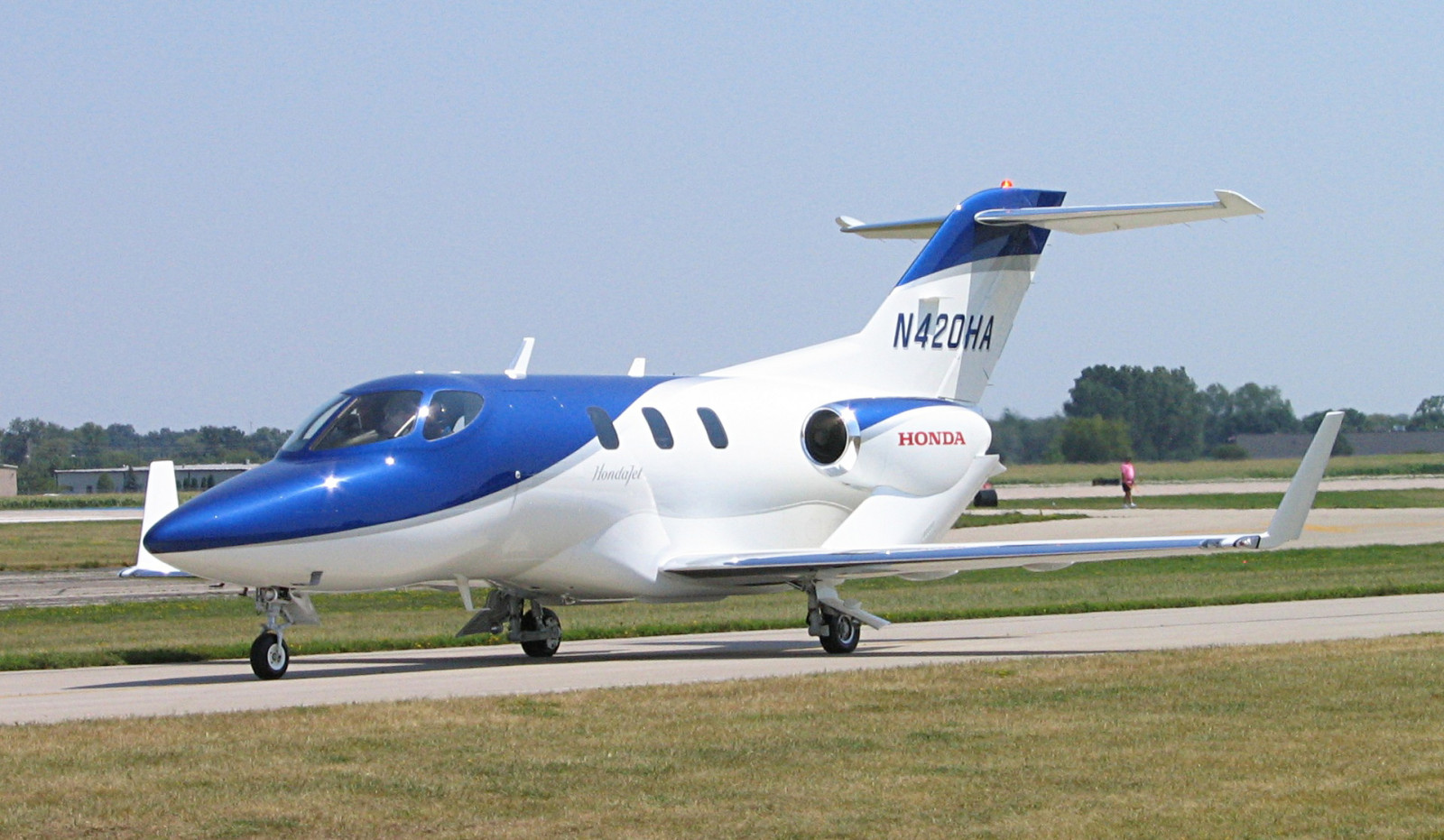 Honda HA-420 HondaJet (ภาพ: Por Michael Pereckas / Common Wikimedia)