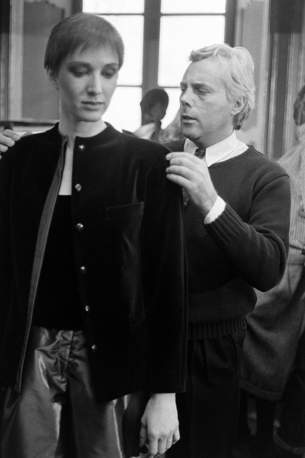 Designer Giorgio Armani poses for a portrait (Photo by Michel Maurou/WWD/Penske Media via Getty Images)