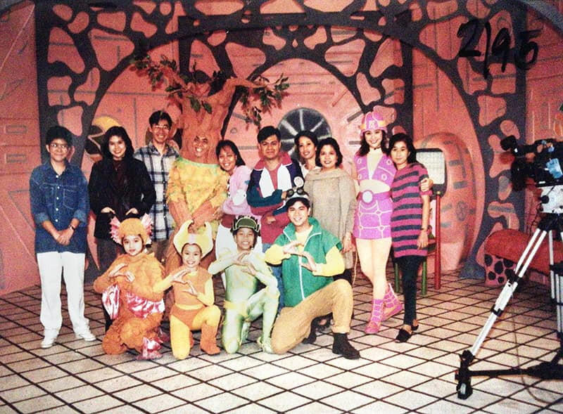 The cast of Sine'skwela, a classic TV show that ran from June 1994 to July 2004 (Photo: ABS-CBN Foundation)