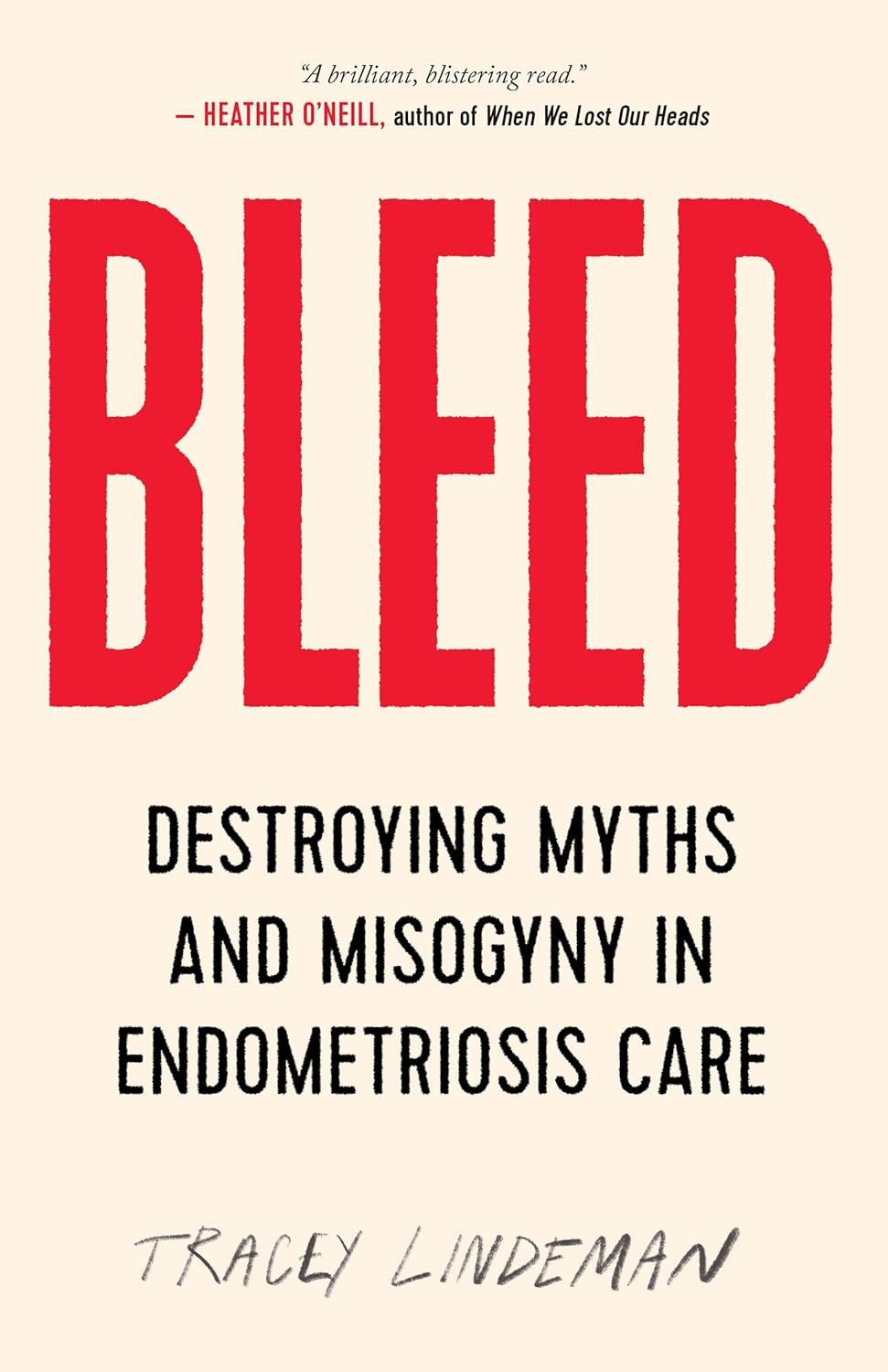 ‘Bleed’ by Tracey Lindeman (Photo: ECW Press)