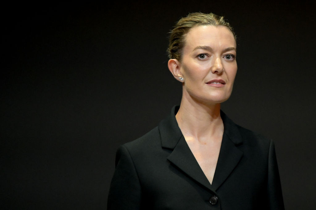 ARTEIXO, A CORUÑA GALICIA, SPAIN - JULY 11: Inditex CEO Marta Ortega during Inditex's general shareholders' meeting on July 11, 2023, in Arteixo, A Coruña, Galicia, Spain. Inditex's shareholders' meeting met today to discuss a new long-term incentive plan that will benefit 750 employees. The review was aimed at members of the management team, executive directors and other employees of the group. The maximum number of shares covered by the plan is 7.5 million shares at market prices. The plan will include a