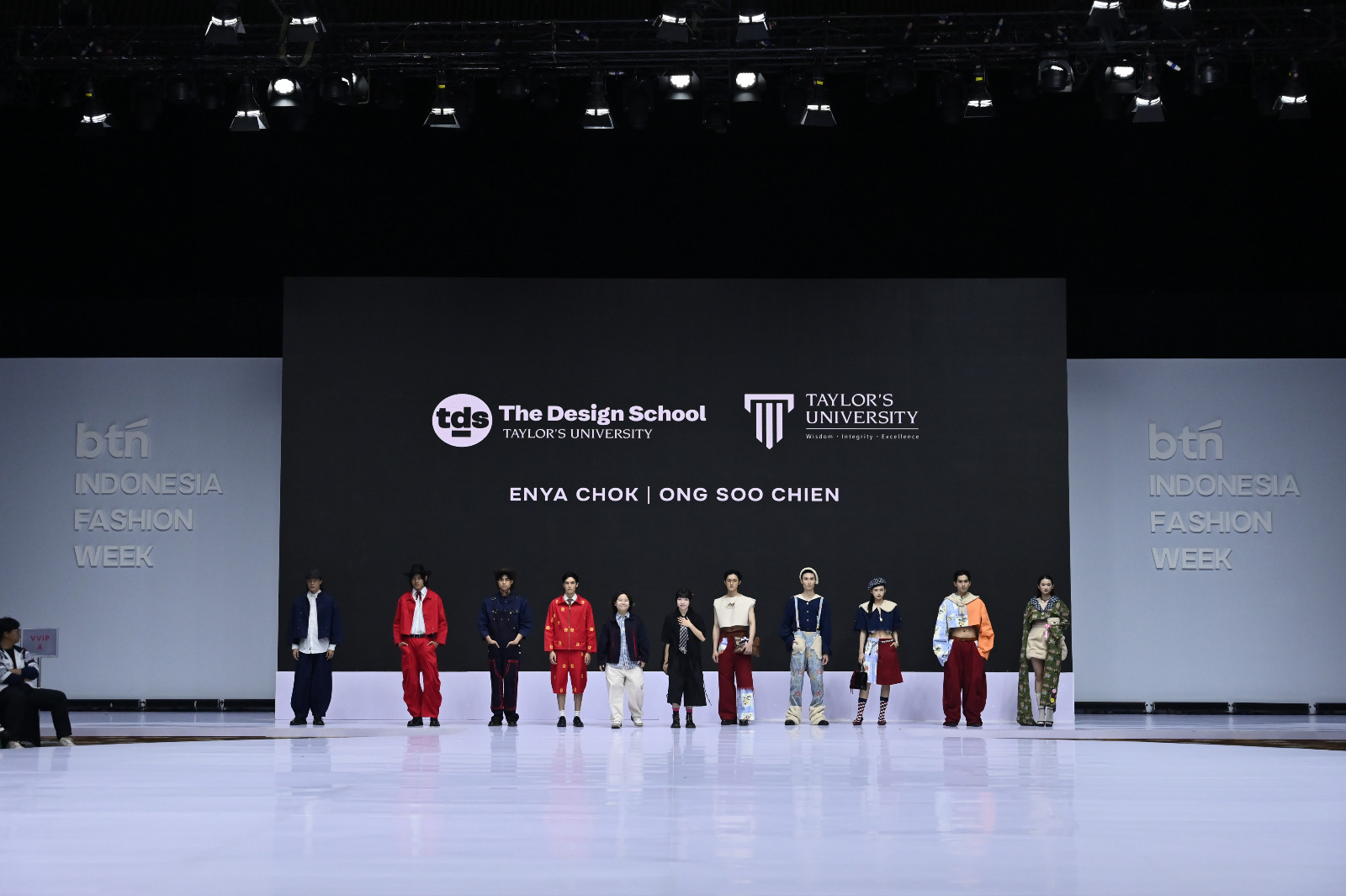 Class of 2025 grad Enya Chok also represented Malaysia at Indonesia Fashion Week 2025