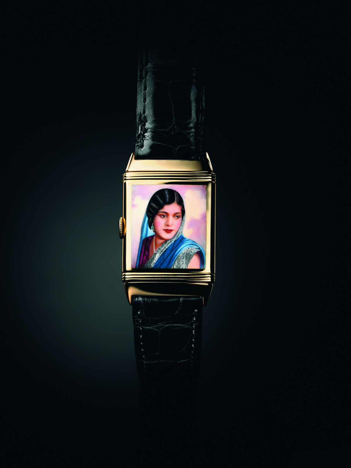 The Jaeger-LeCoultre Reverso “Indian Beauty” circa 1936 displayed at the manufacture in Vallée de Joux (Photo: courtesy of Jaeger-LeCoultre)