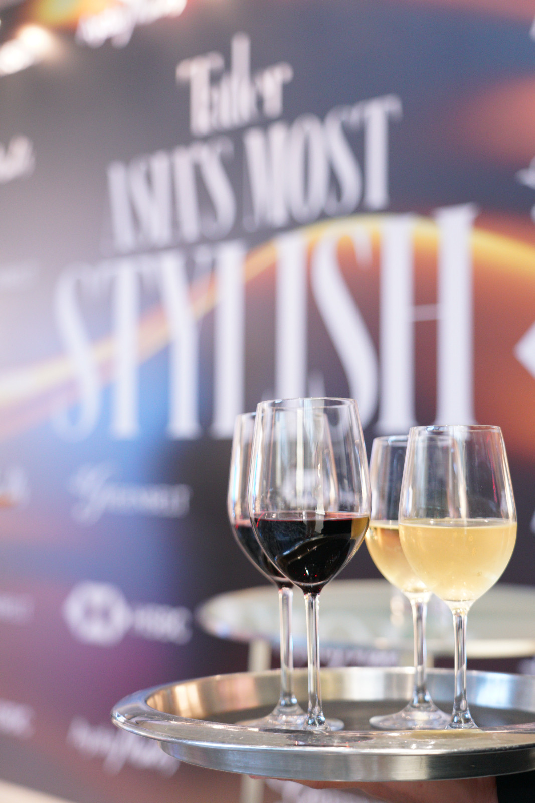 Free flowing drinks at the Asia's Most Stylish event