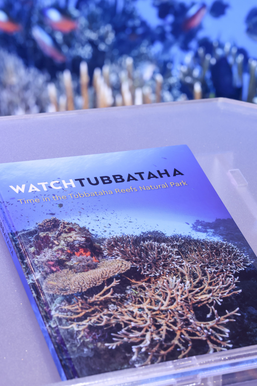 The ‘WatchTubbataha: Time in the Tubbataha Reefs Natural Park’ coffee table book (Photo: courtesy of Lucerne Group)