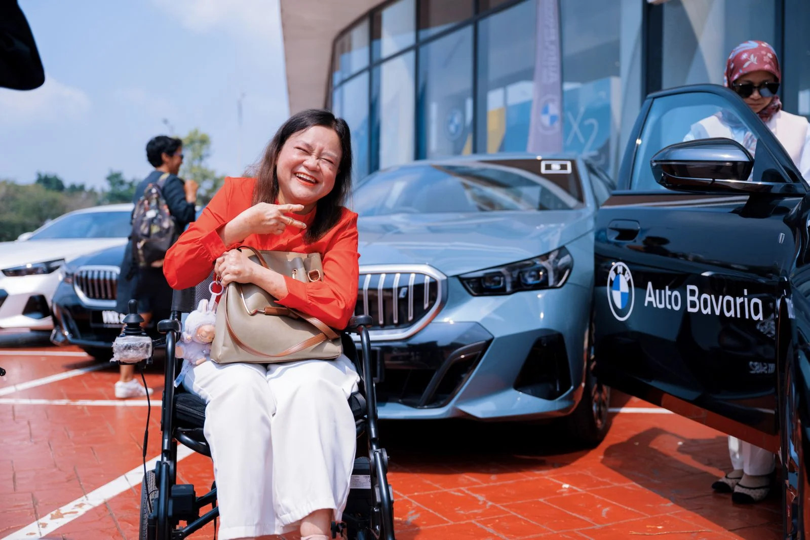 Fiona Tan at Tatler Malaysia’s BMW x Front & Female drive to Bamboo Hills in 2025
