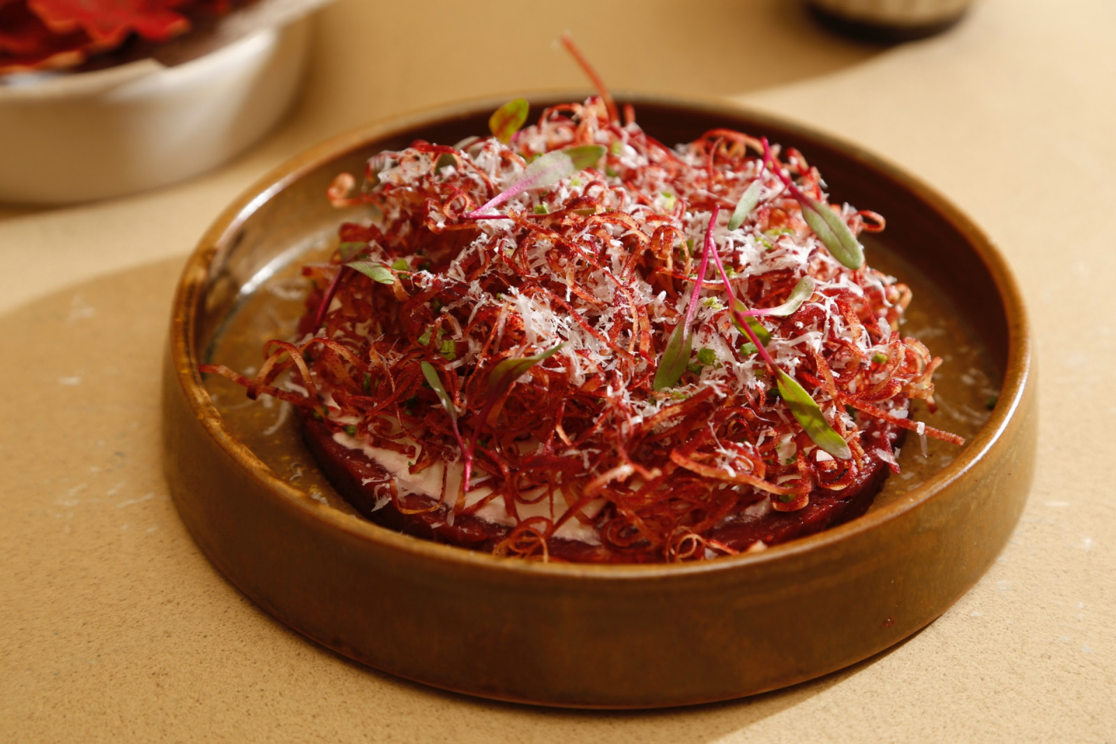 Makanai, a new restaurant in BGC by chef Jorge Mendez and the Cibo Group led by Amado Forés, Mercedes Forés and Edgar Allan Caper | Gyoza tartare