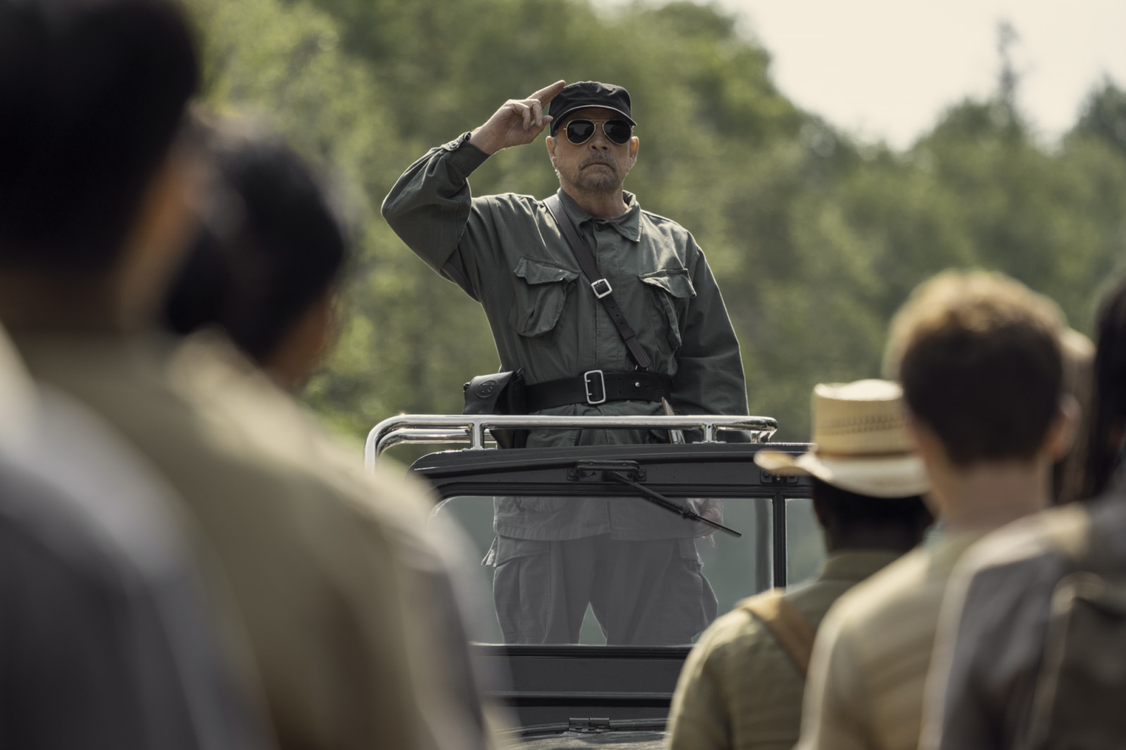 Mark Hamill as The Major in The Long Walk. (Photo: Murray Close/Lionsgate)