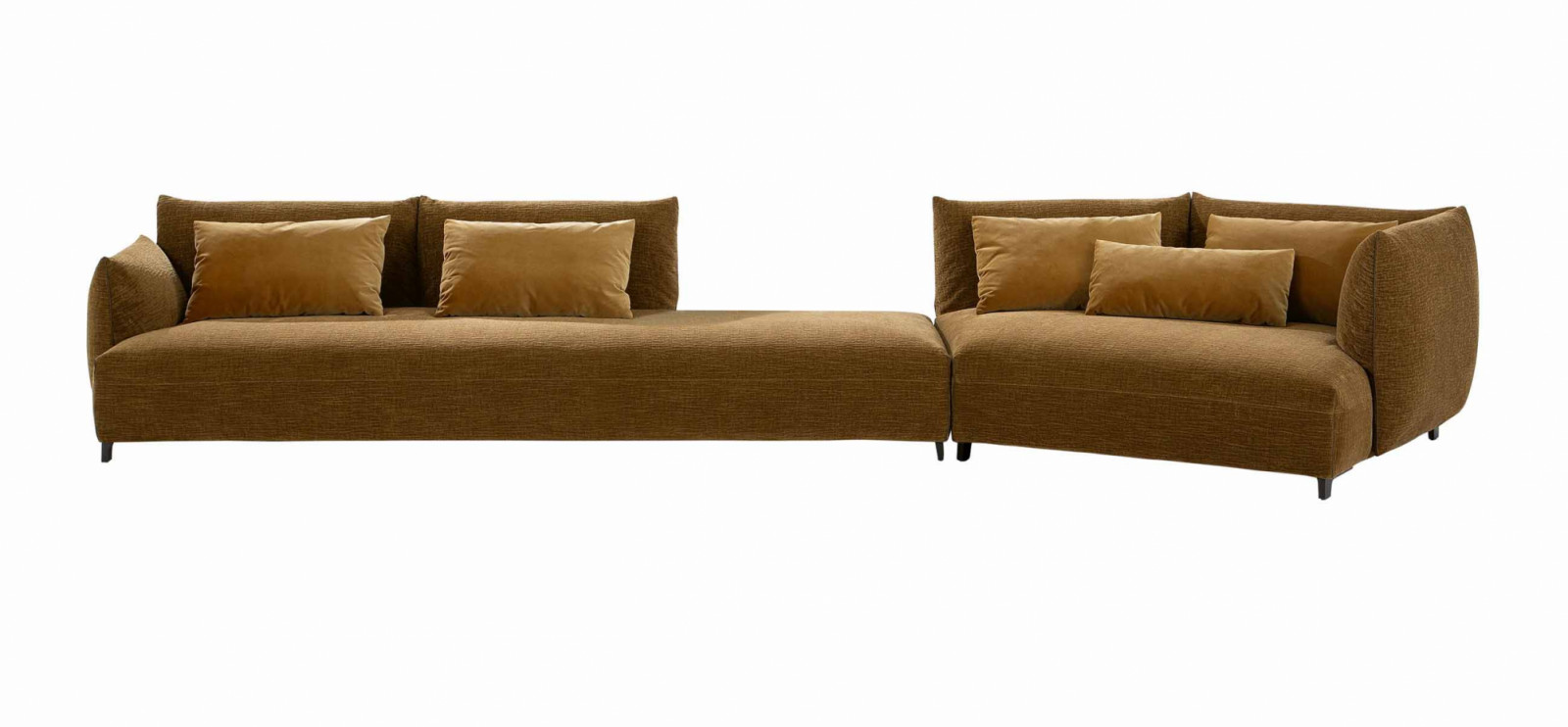 Jean-Marie Massaud’s Joan sofa for Poliform showcased at Salone del Mobile.Milano 2025