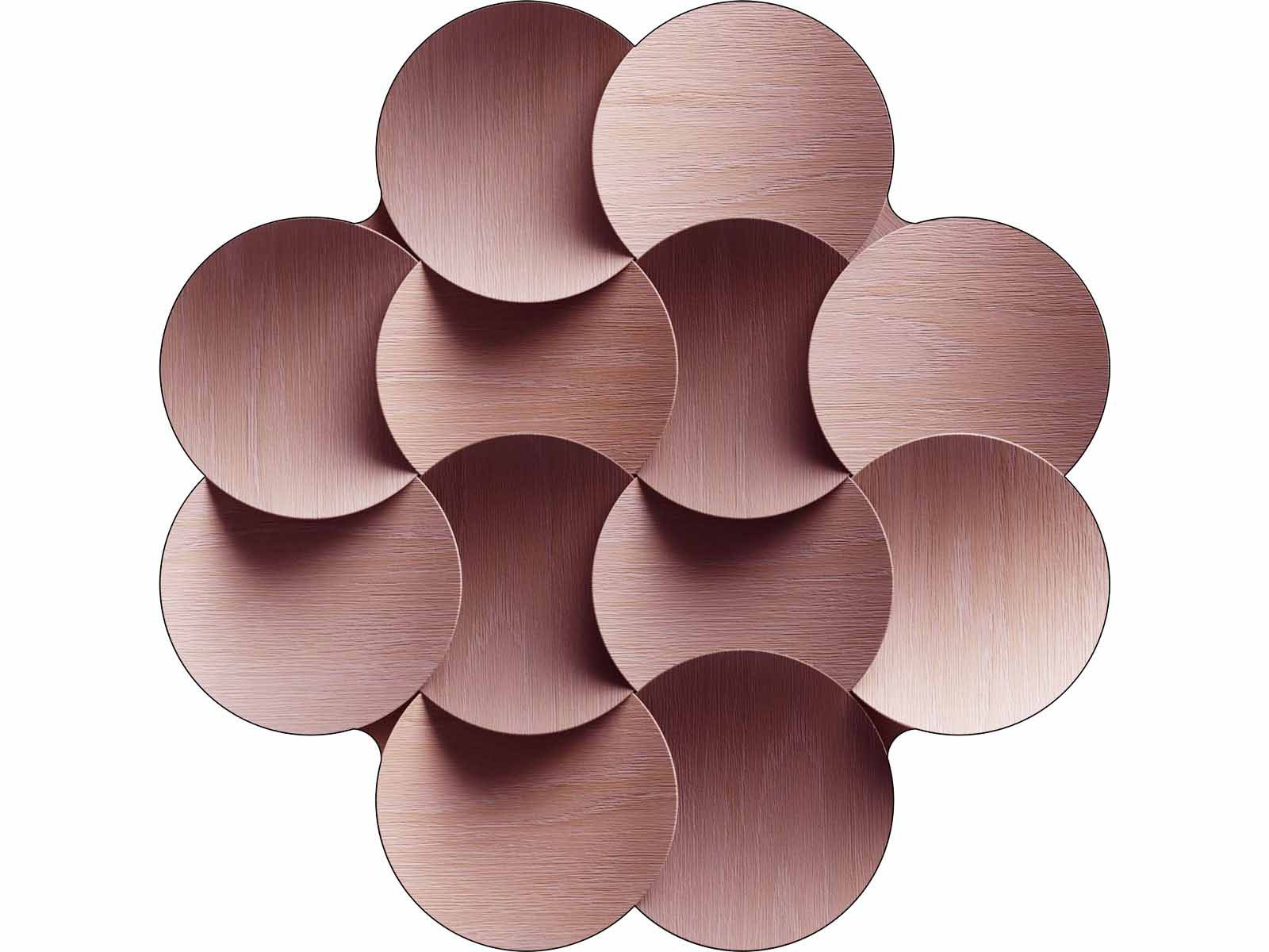 Sjoerd Vroonland’s Timber Tones carpet showcased at Salone del Mobile.Milano 2025