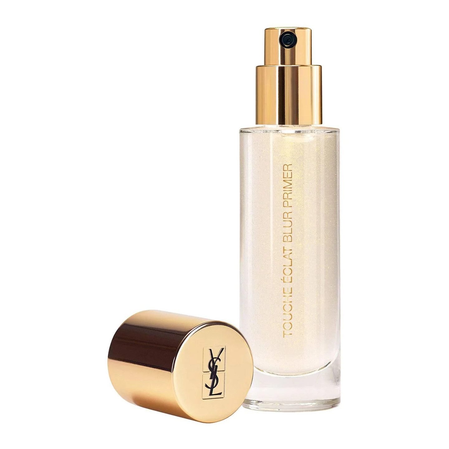 This YSL primer creates a flawless, radiant look with a subtle golden shimmer. (Photo: YSL Beauty)