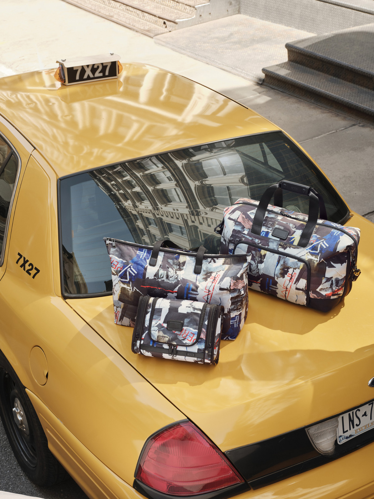 From a Manhattan taxi to the world stage, Tumi’s Alpha Bravo Collection travels with confidence and flair (Photo: courtesy of Tumi)