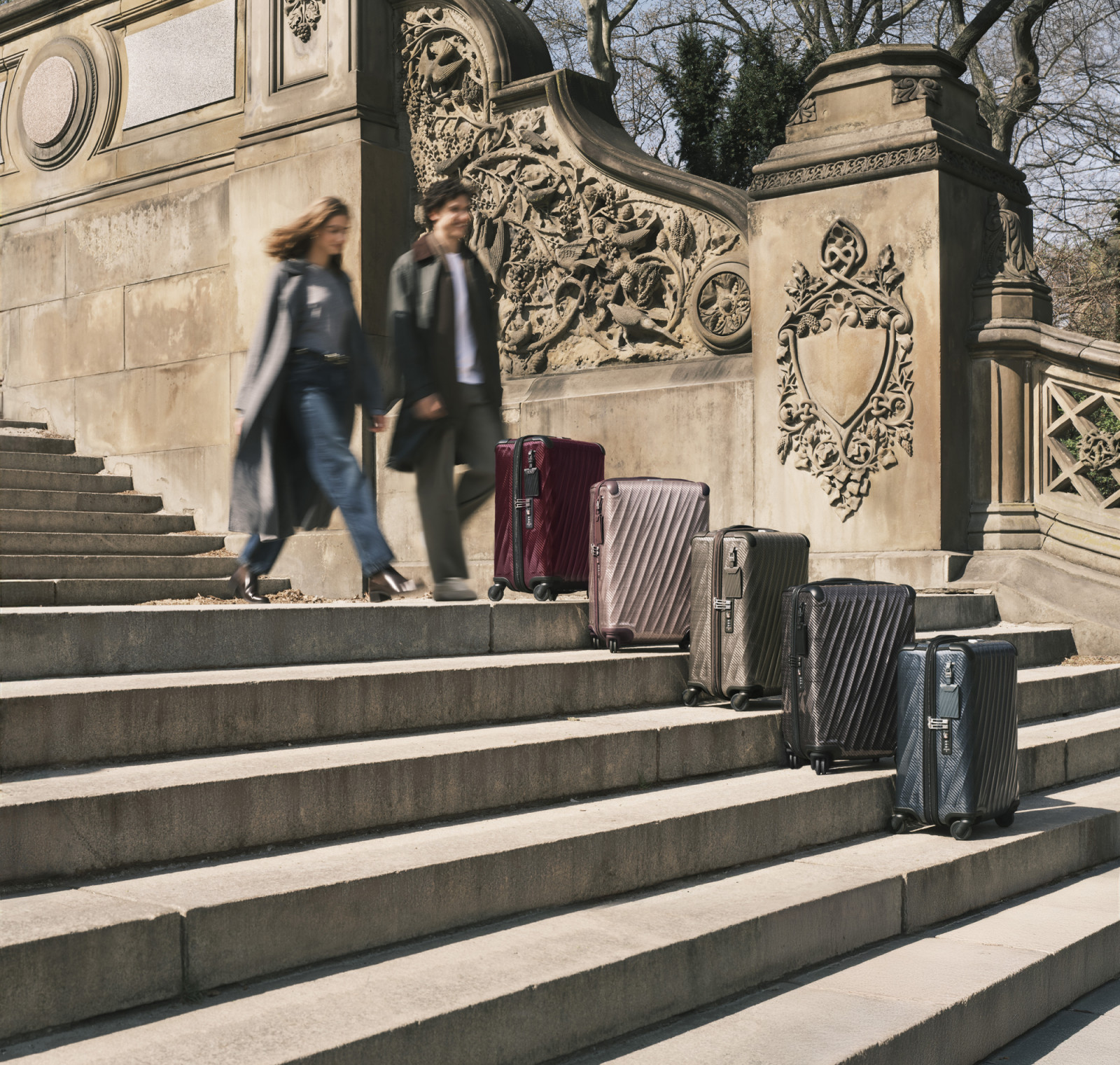 Whether in business or leisure, the 19 Degree Lite series ensures every step is taken in style (Photo: courtesy of Tumi)
