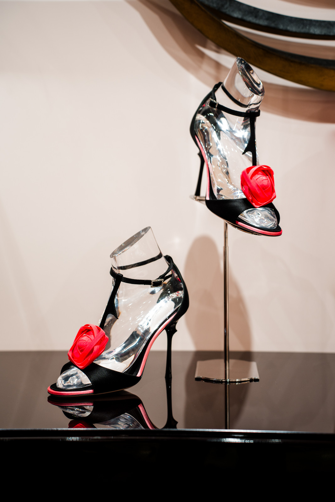Rose Vivier sandals in satin
