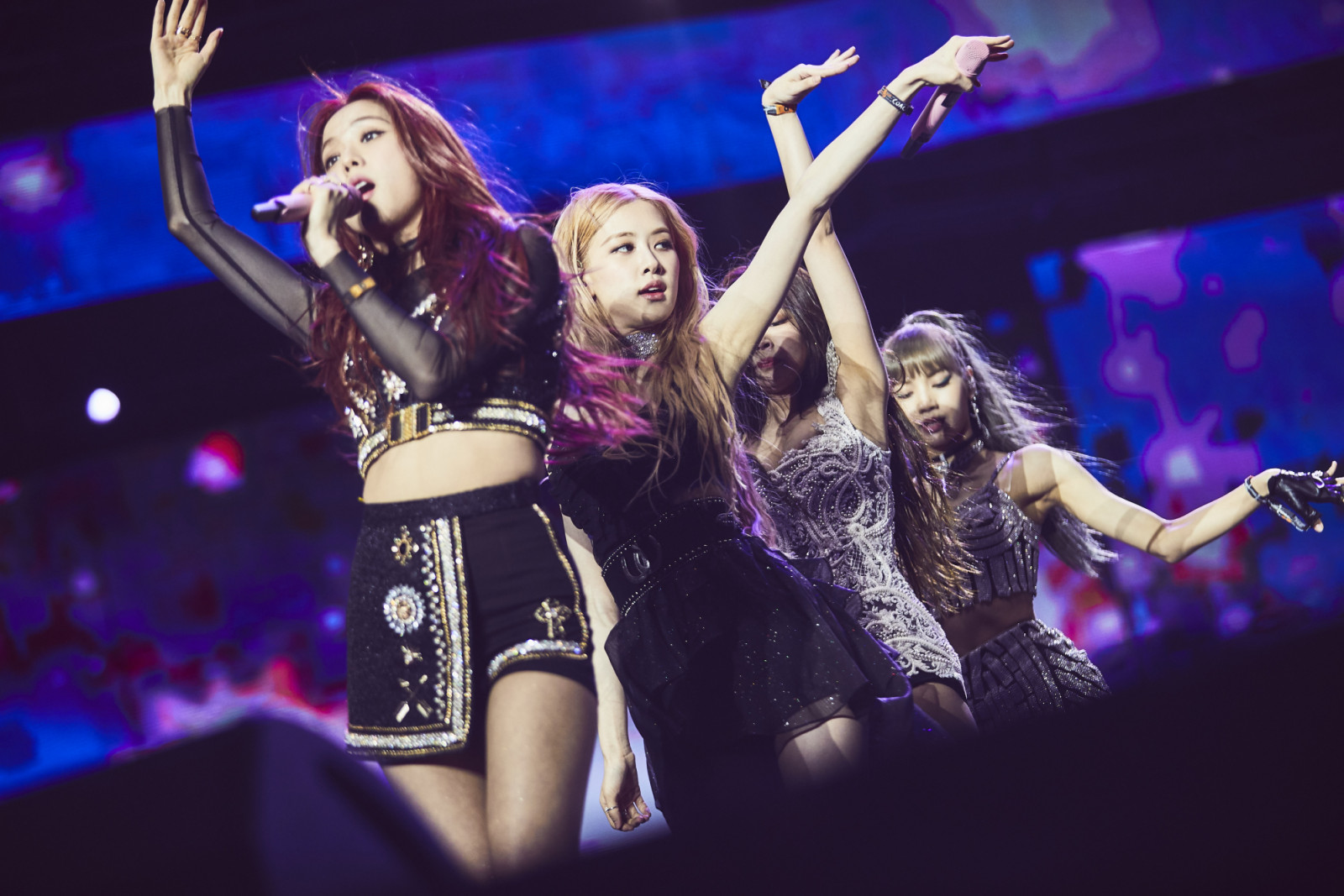 BLACKPINK performs at Coachella 2019 on April 12, 2019 in Indio, California. (Photo by Koury Angelo/Rolling Stone via Getty Images)