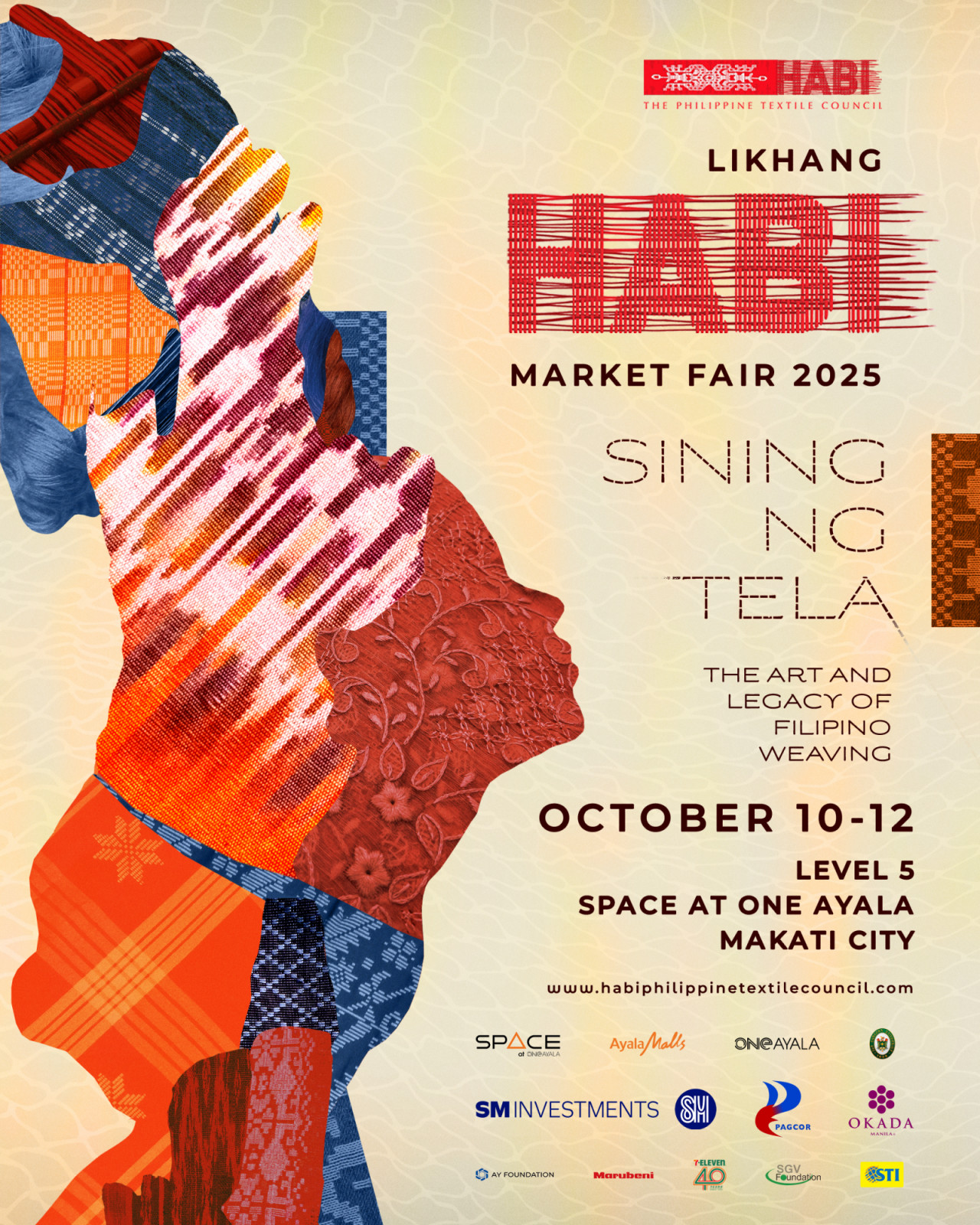 The Likhang Habi Fair official poster (Photo: courtesy of HABI: The Philippine Textile Council)