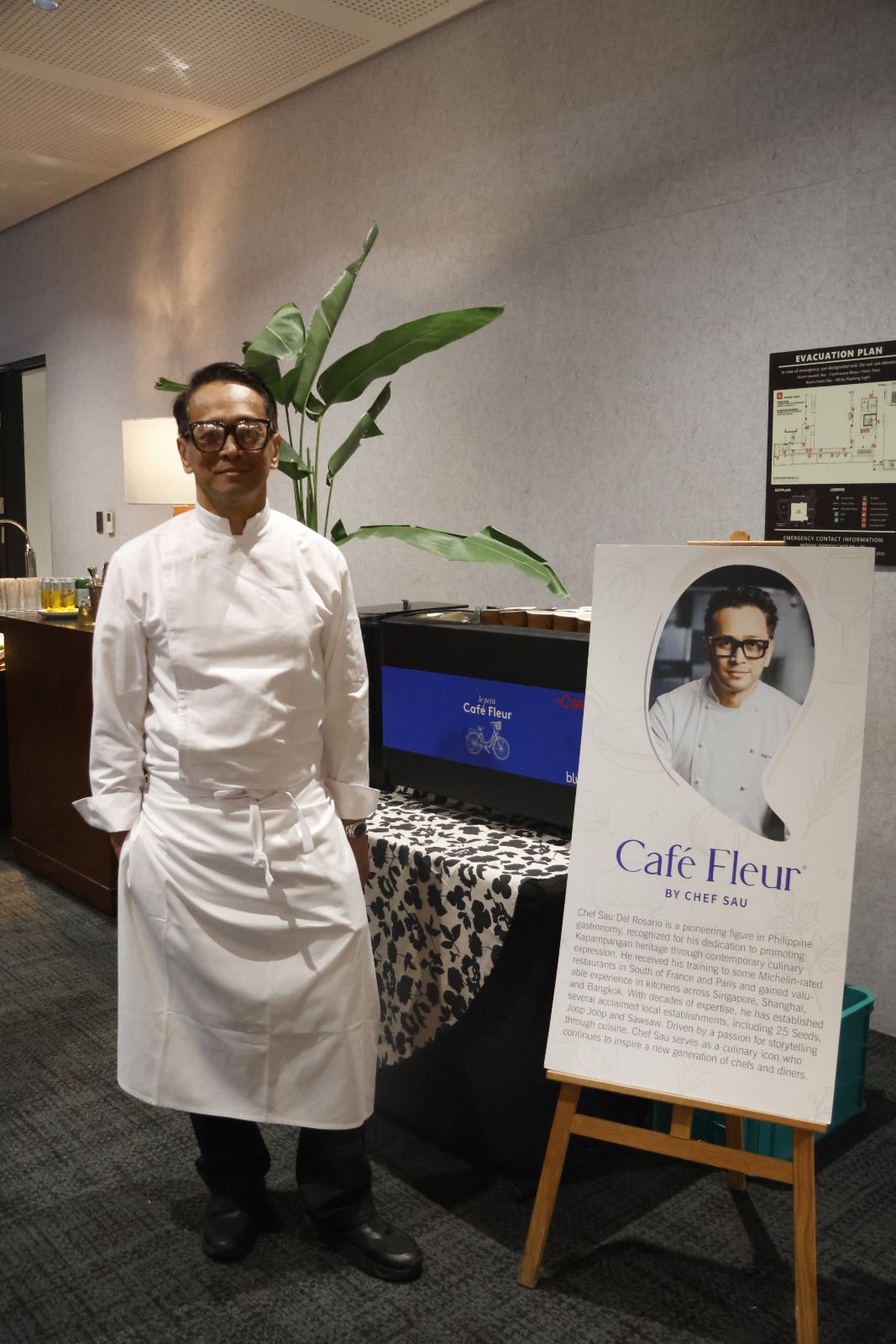 Chef Sau Del Rosario (Photo: courtesy of HABI: The Philippine Textile Council)