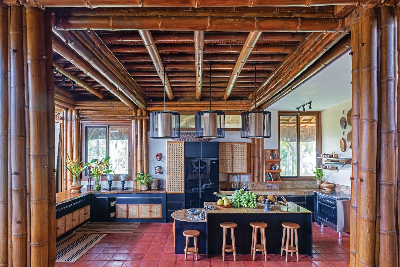 The kitchen of Aman Sinaya on Mati Island, Mindanao (Photo: Scott A Woodward)