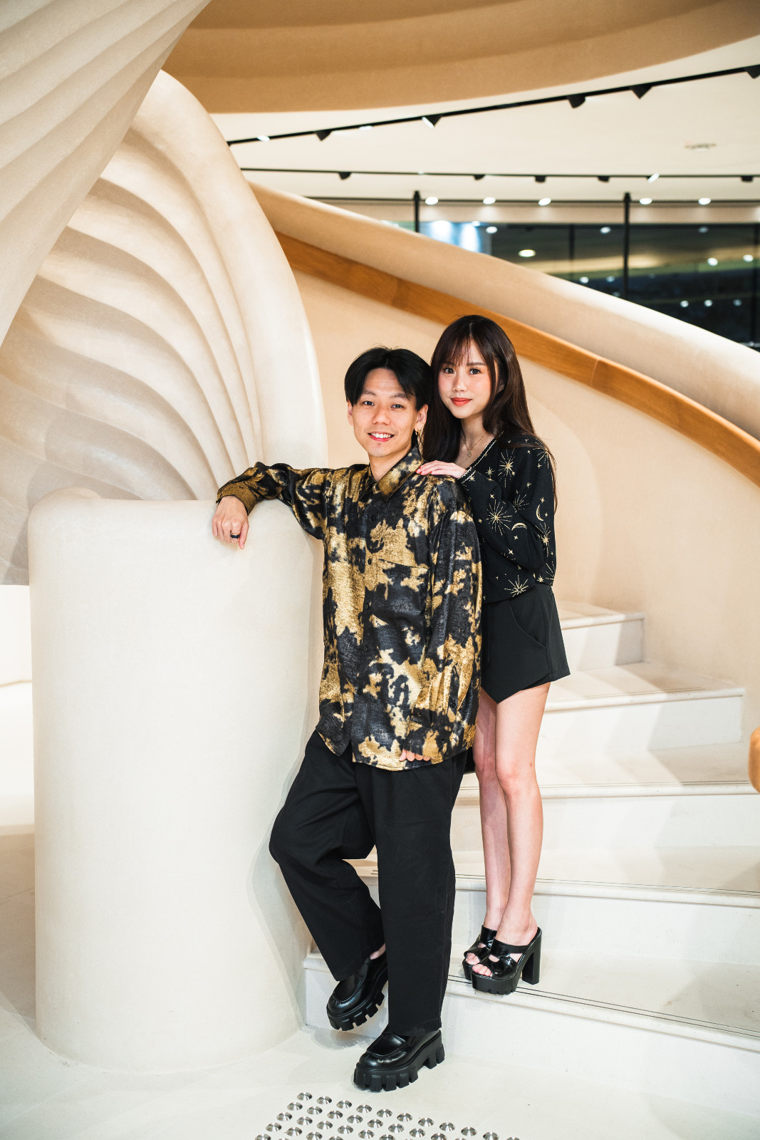 Jason Teo and Faith Goh
