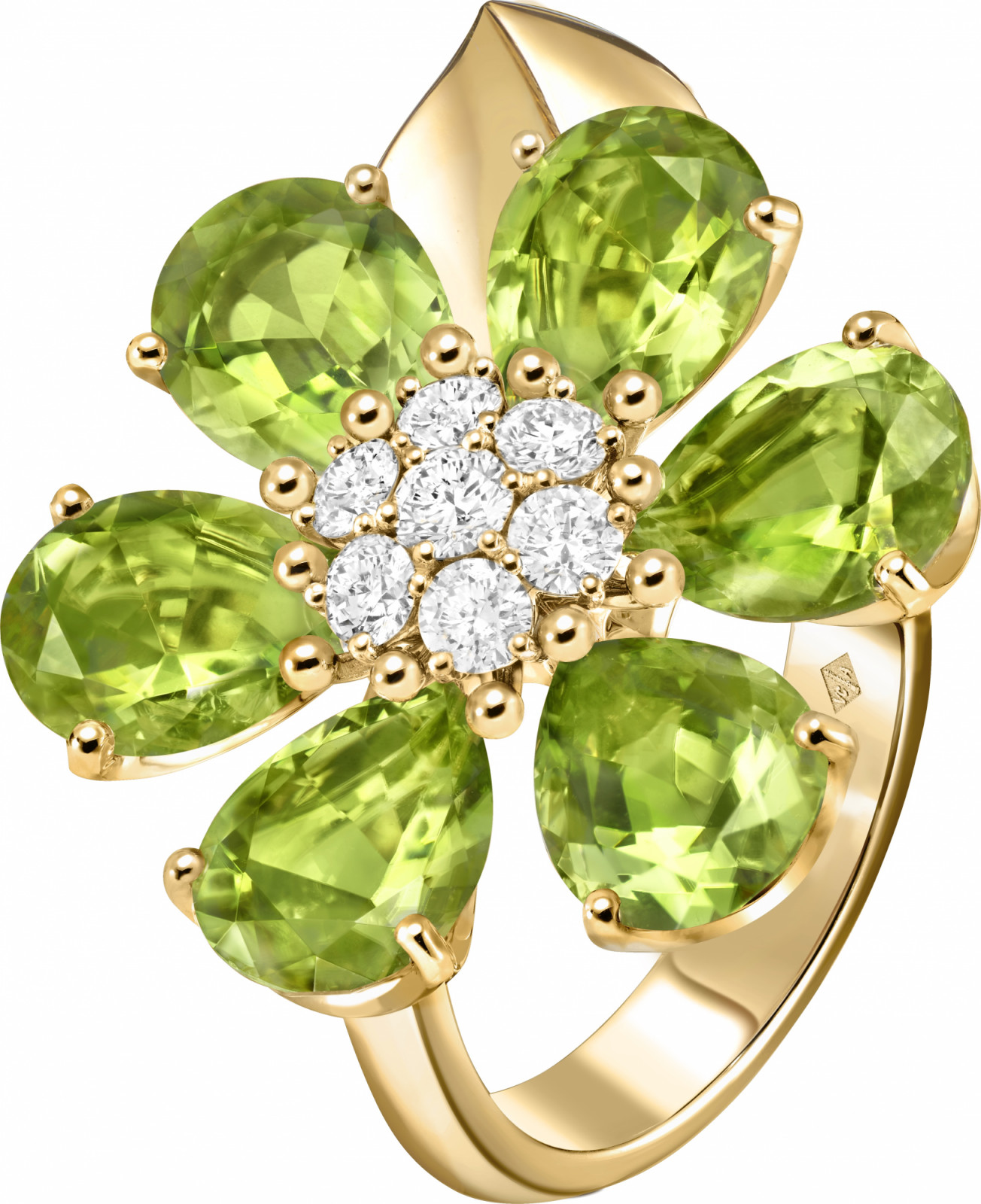 Fleurs d’Hawaï ring (Photo: courtesy of Van Cleef & Arpels)
