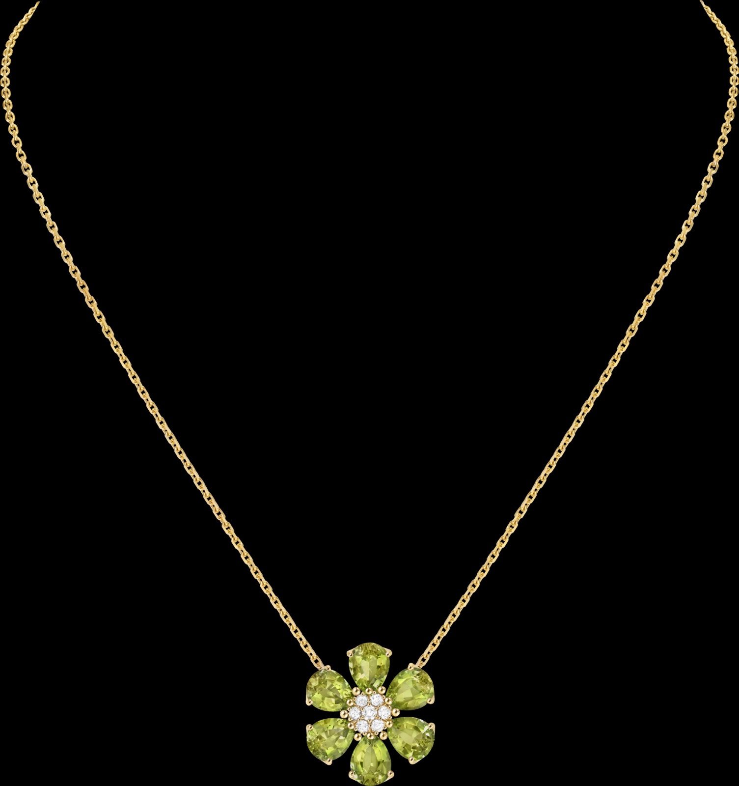 Fleurs d’Hawaï pendant (Photo: courtesy of Van Cleef & Arpels)