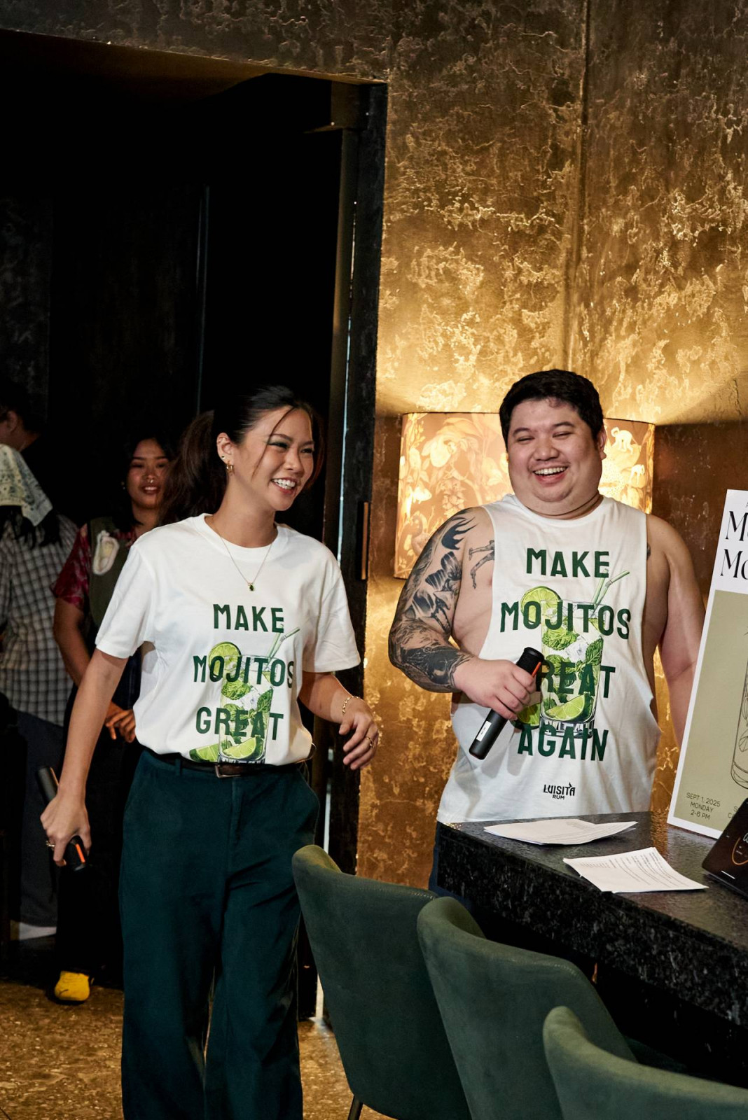 Tatler - Luisita Rum Mega Mojito Mania - Alex Javier & Chito