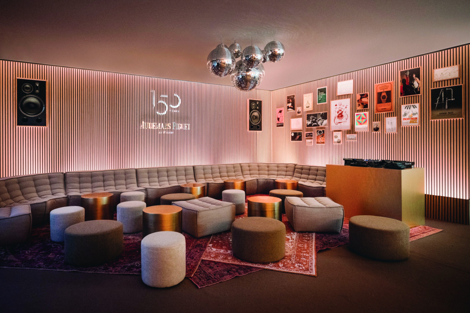 The AP Lounge at Montreux Jazz Festival (Photo: courtesy of Audemars Piguet)