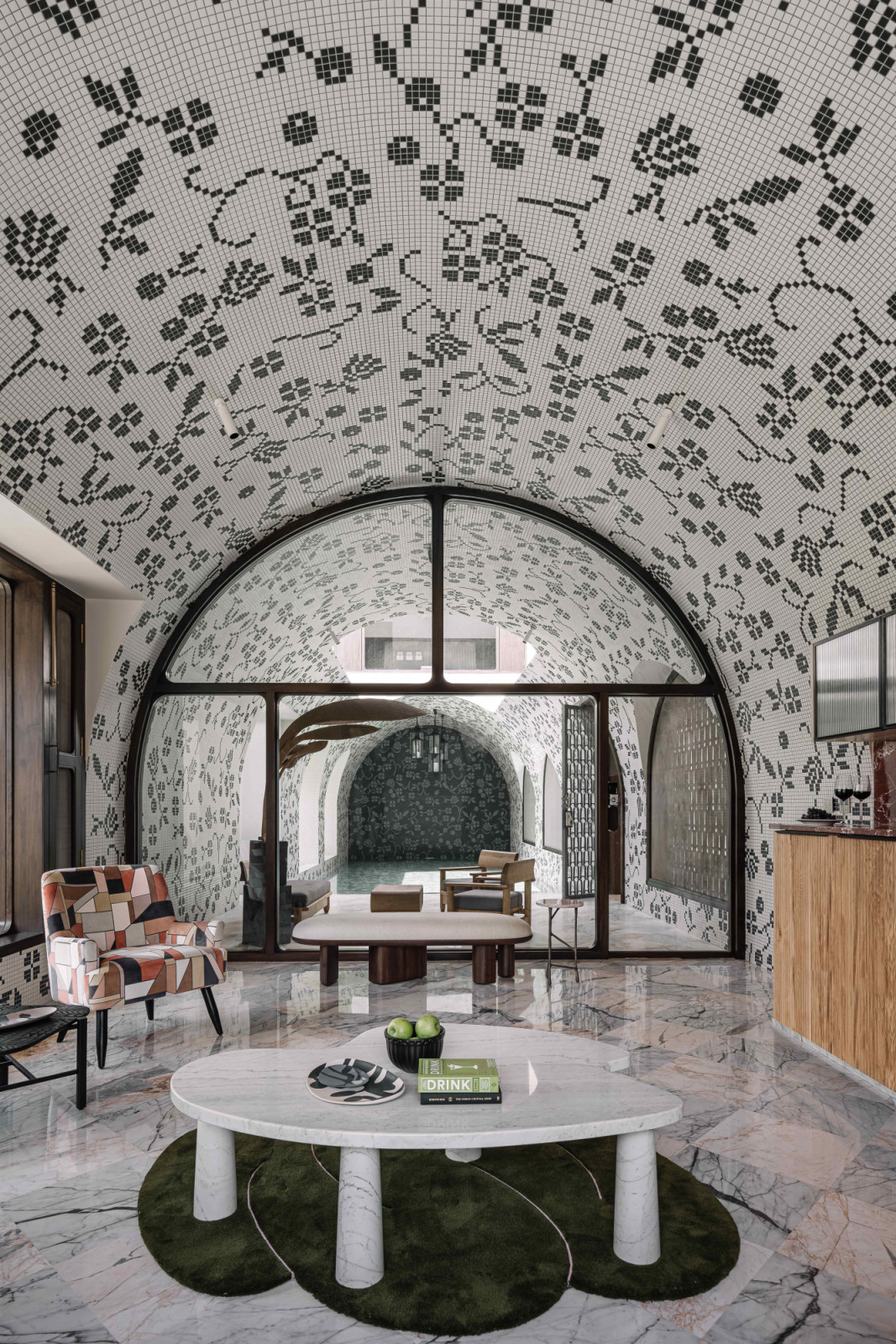 Scale and ornamentation enhance leisure and drama