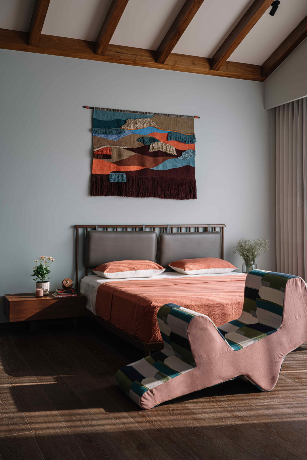 Punctuated with playful Spanish-inspired accents