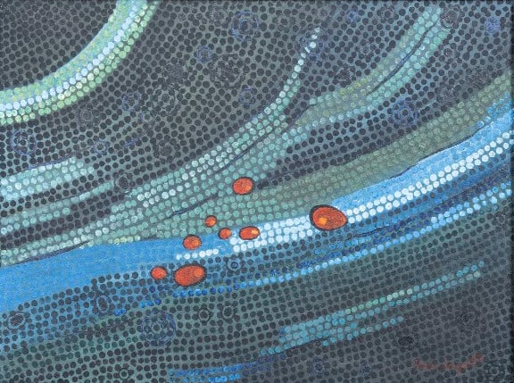 Nena Saguil's untitled 1986 oil on canvas painting (Photo: Art House PH)
