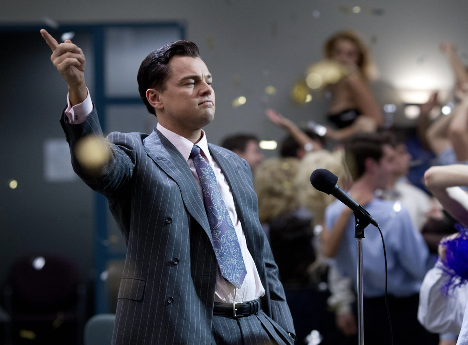 Leonardo DiCaprio in The Wolf of Wall Street (2013)