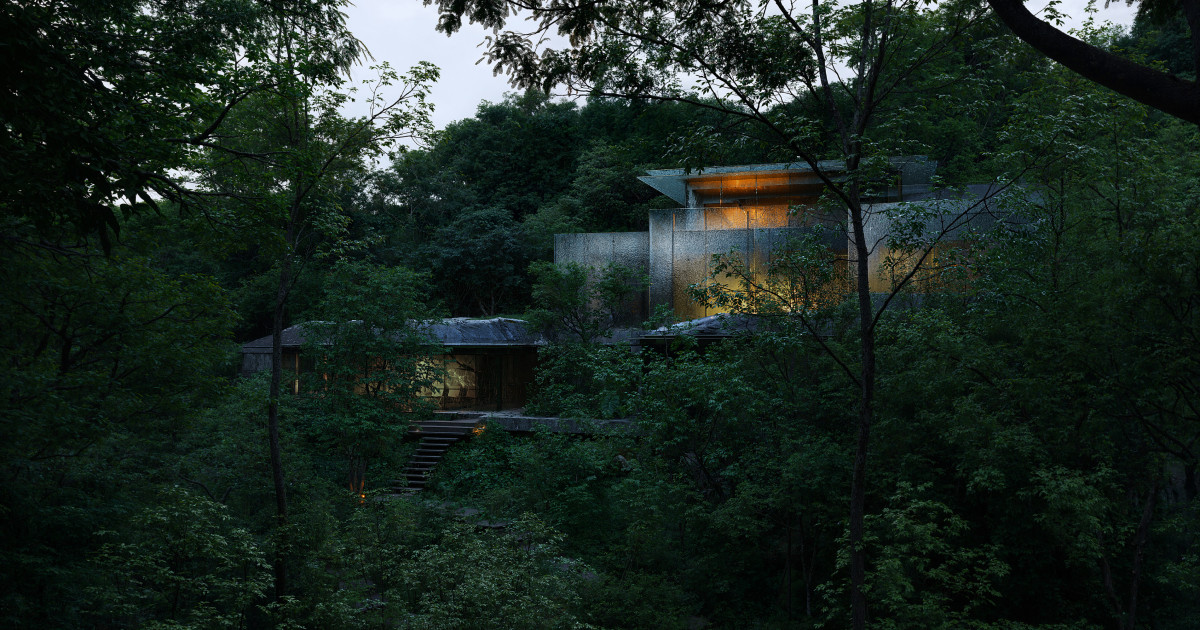 Not A Hotel Yakushima, designed by Pritzker Prize laureate Jean Nouvel, located on the lush UNESCO World Heritage island