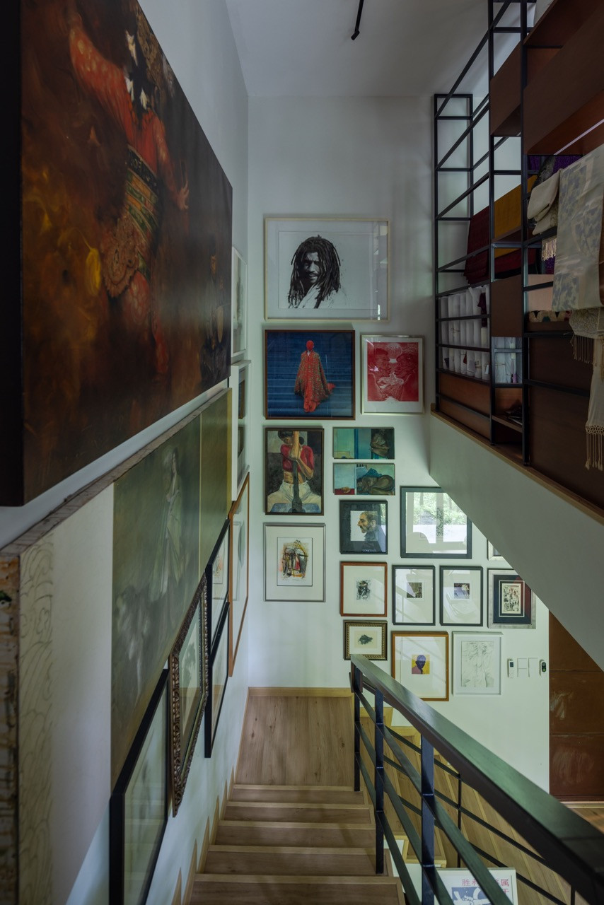 The clients practice an open-minded eclecticism when it comes to collecting