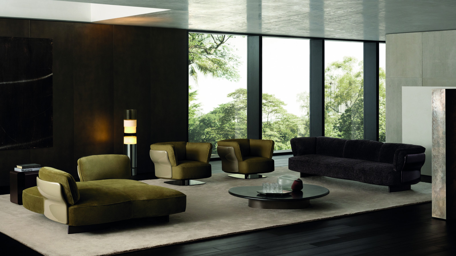 The Minotti Saki Indoor collection by Nendo