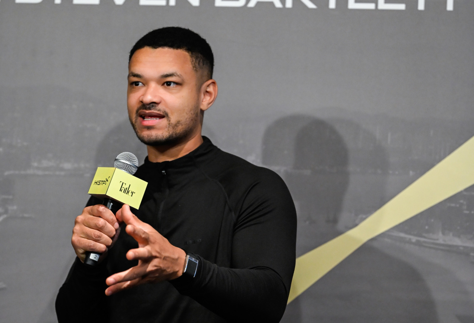 Steven Bartlett, the voice behind the global hit podcast ‘The Diary of a CEO’, shares key leadership lessons with founders, investors and industry leaders at an exclusive breakfast dialogue co-hosted by Tatler Asia and Hong Kong Science & Technology Parks Corporation (HKSTP) (Photo: Tatler Hong Kong)