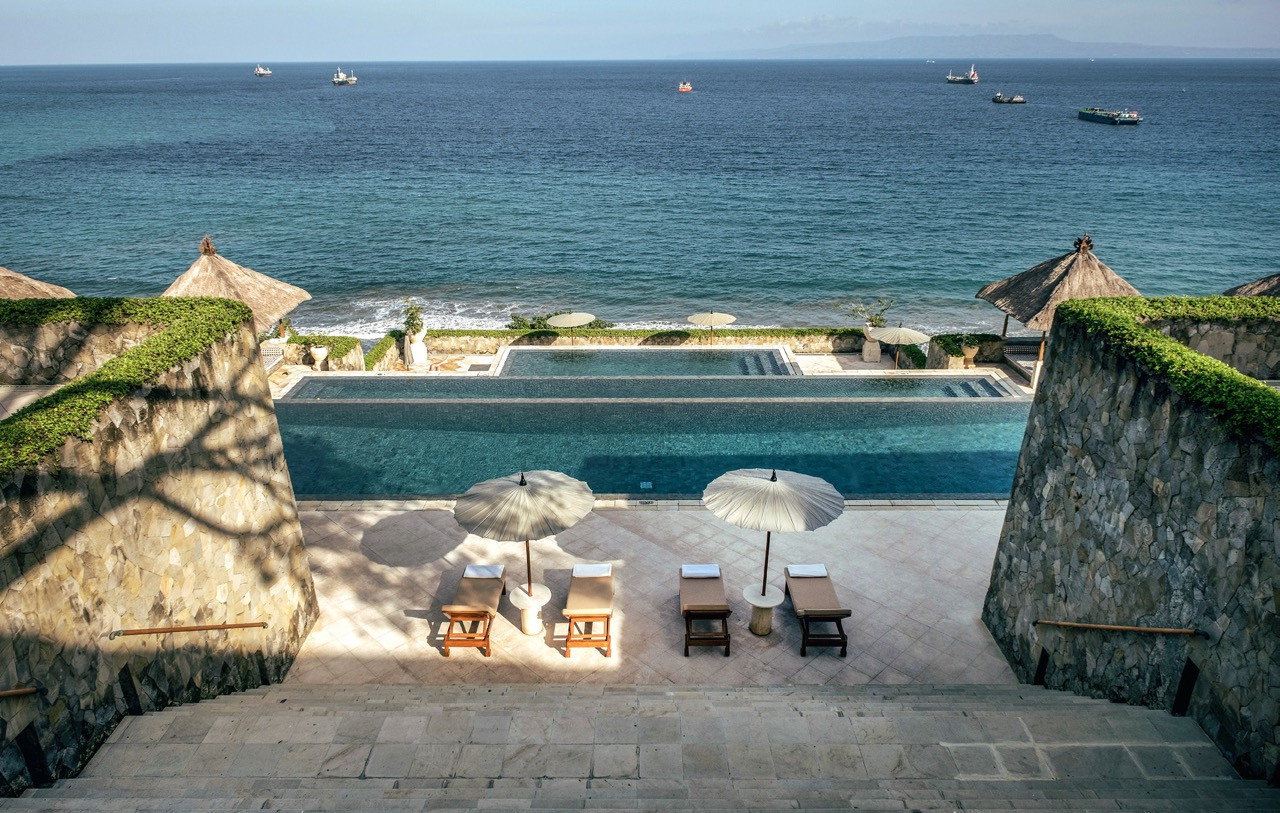 Amankila, part of the ‘Bali Style' movement championed by Adrian Zecha, projects the essence of ‘Bali-ness’ onto the global stage