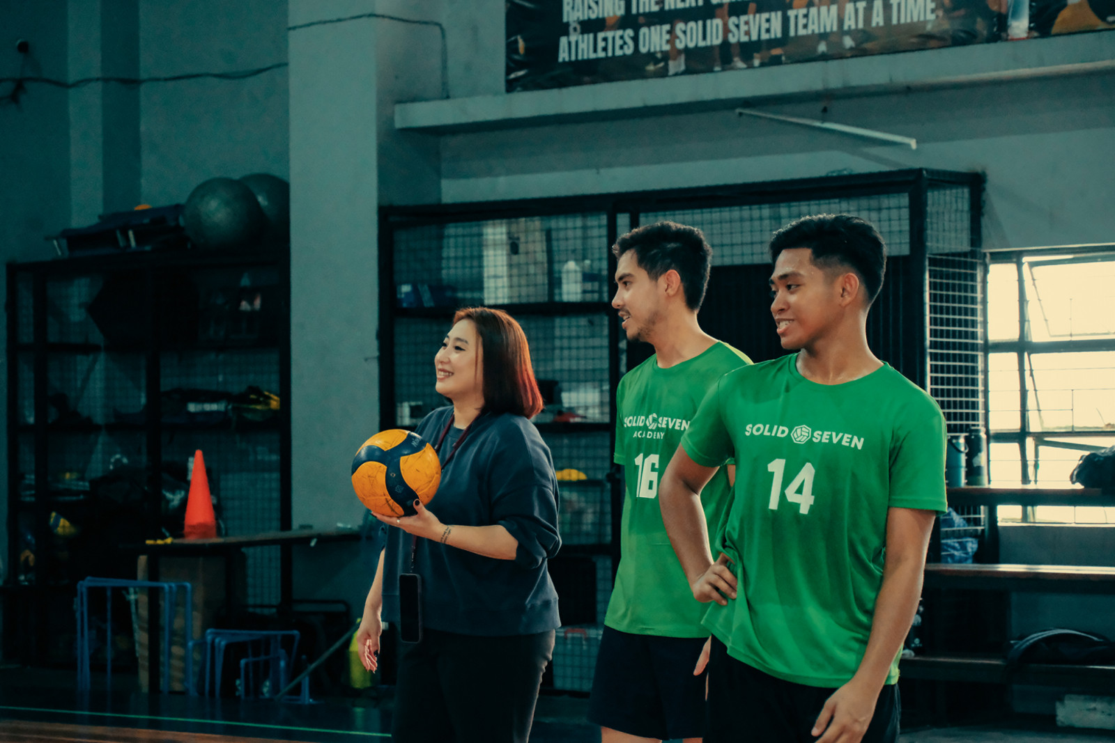 Coaches lead by example to inspire respect and teamwork