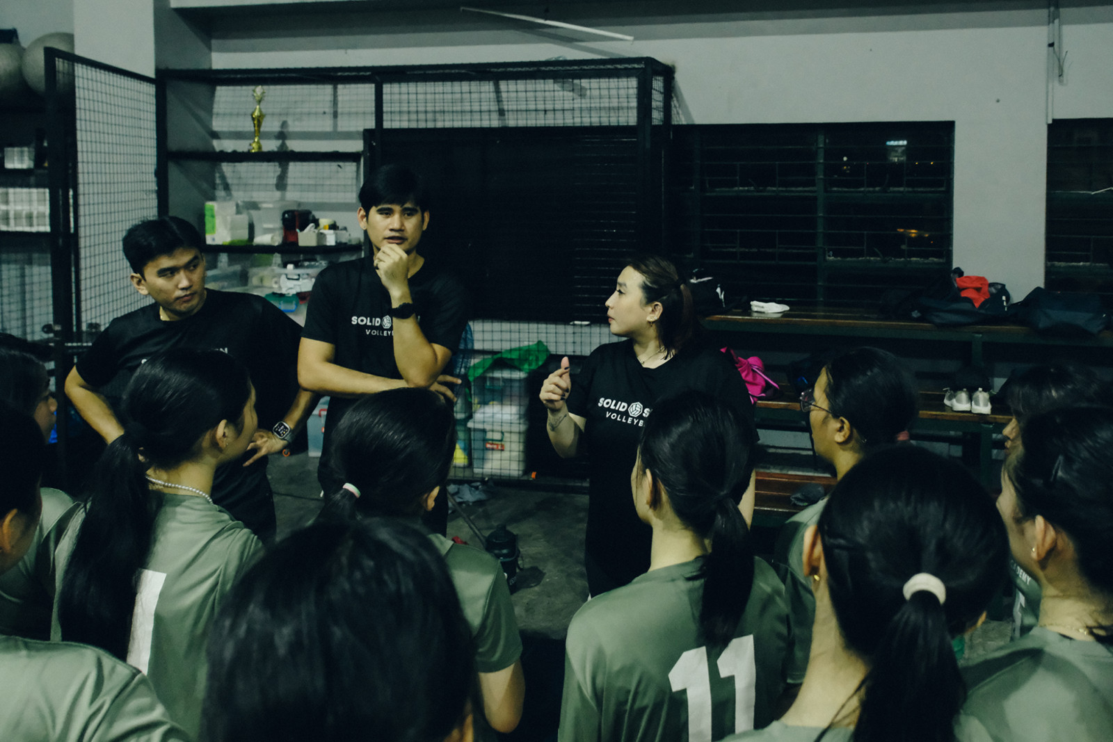 The programme teaches life lessons alongside athletic skills