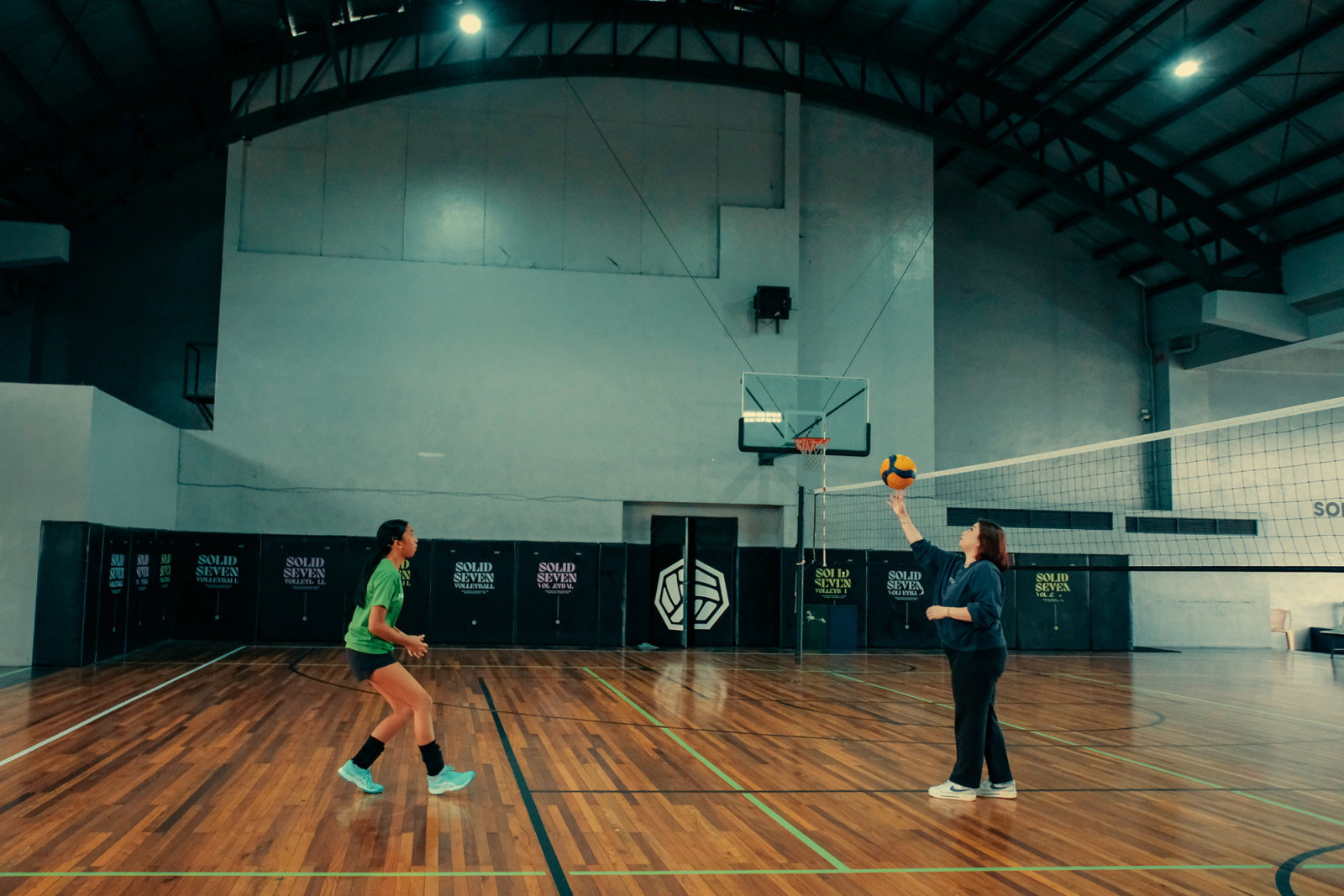 The volleyball court is a place for growth and belonging