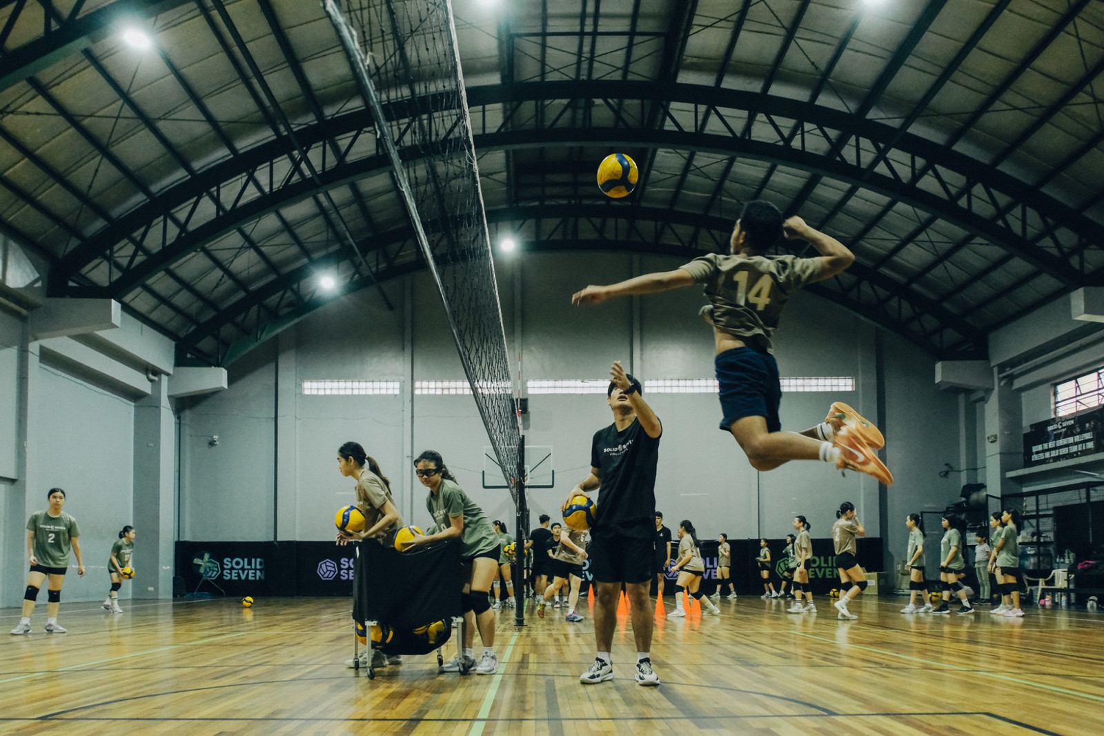 Players at Solid Seven support each other through shared responsibility